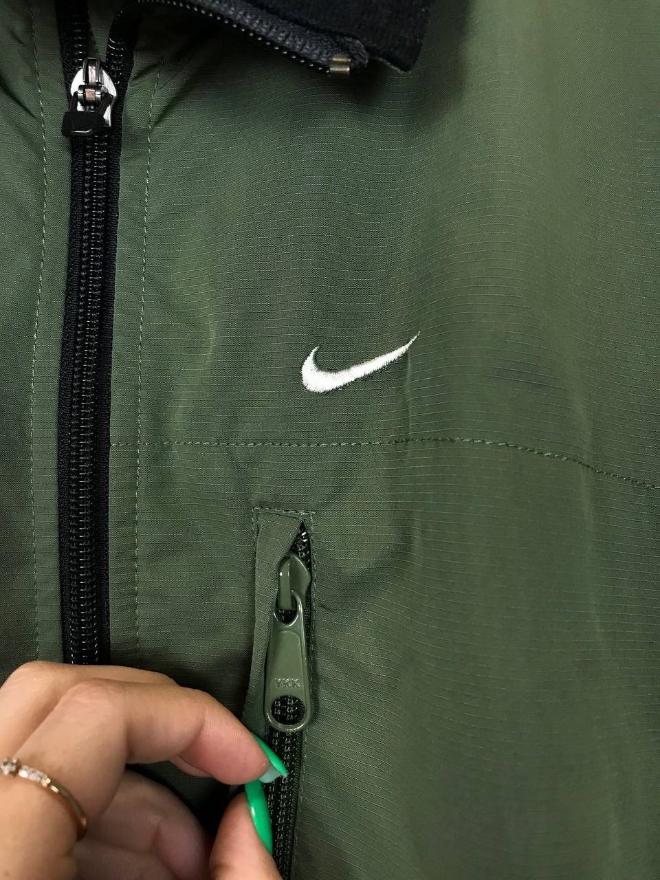 Nike Nike swoosh streetwear vintage made in Taiwan jacket Size US M / EU 48-50 / 2 - 5 Thumbnail