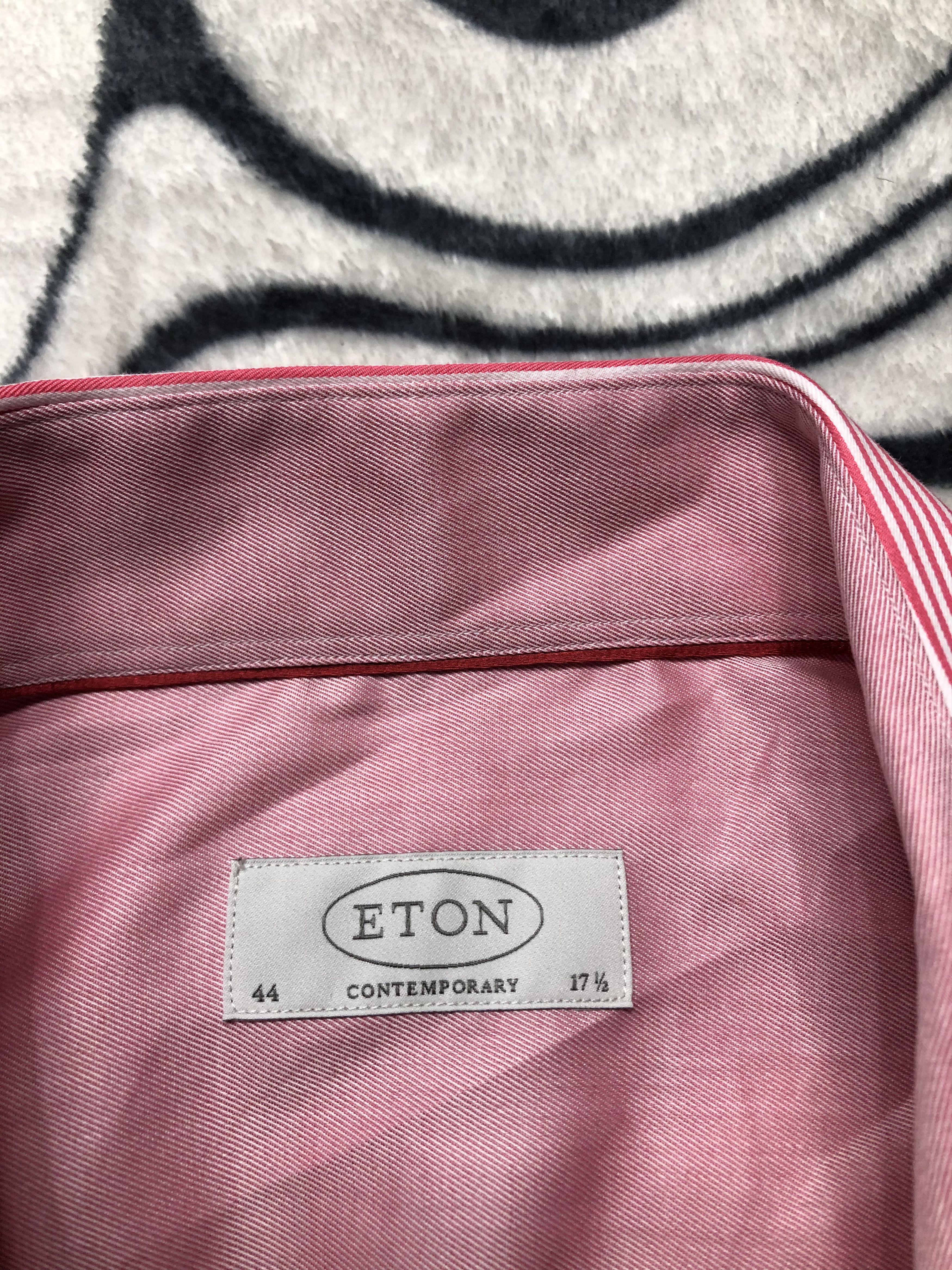 Eton Eton Vintage Mens Long Sleeve Shirt Size US XL / EU 56 / 4 - 4 Thumbnail