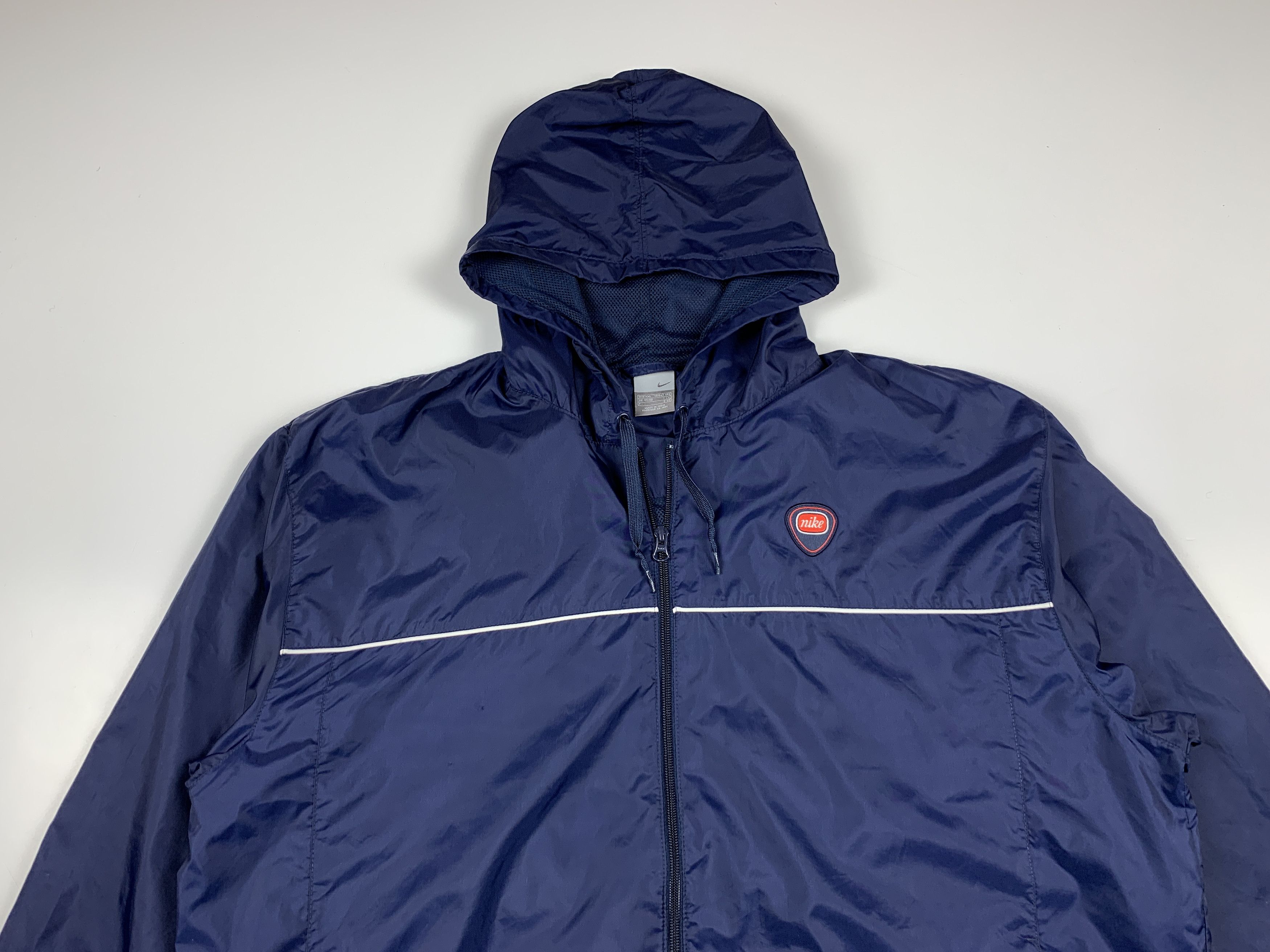 Nike × Vintage 00's Nike Vintage Men's Light Hooded Jacket Size US XXL / EU 58 / 5 - 2 Thumbnail
