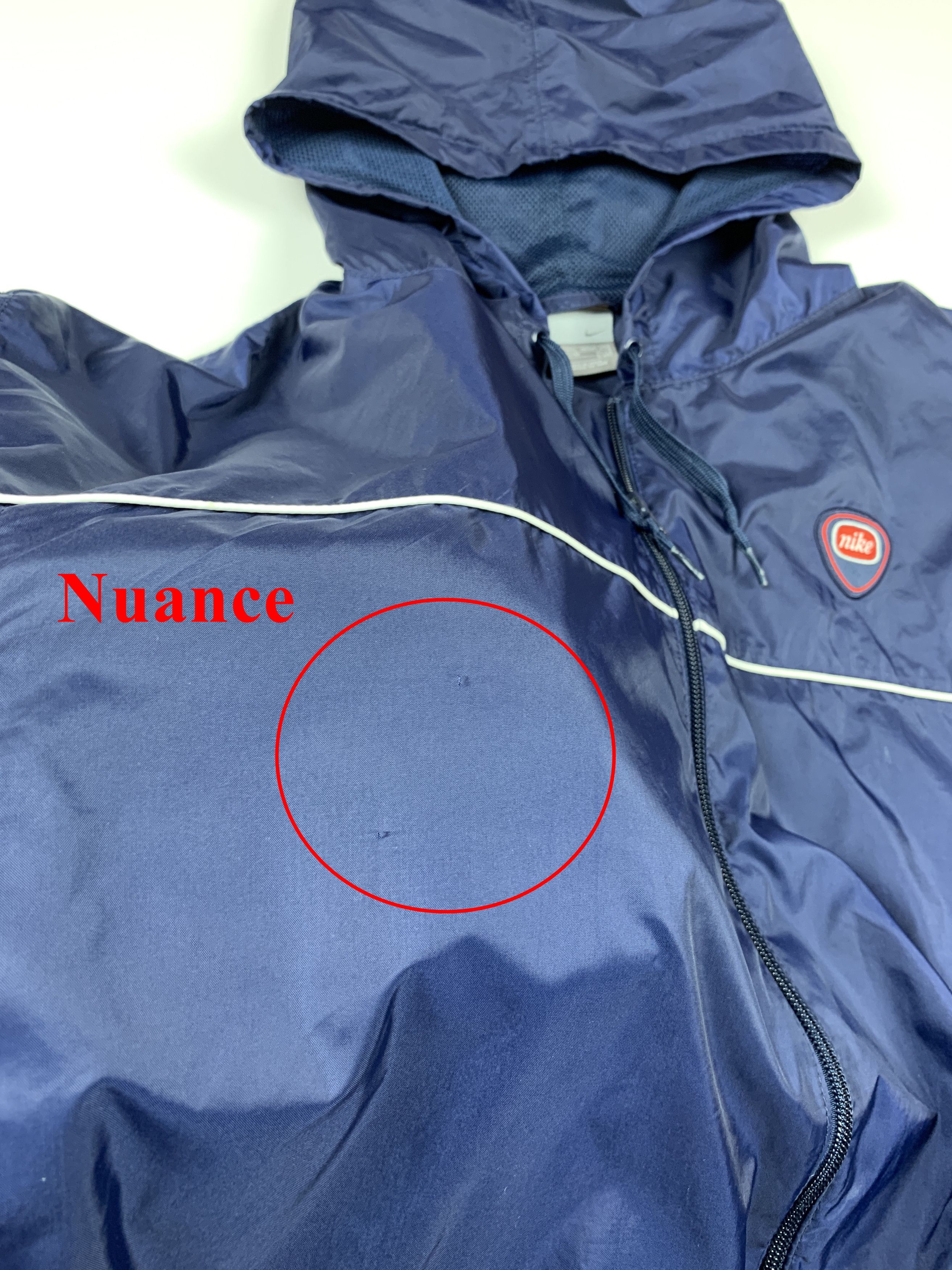 Nike × Vintage 00's Nike Vintage Men's Light Hooded Jacket Size US XXL / EU 58 / 5 - 10 Thumbnail