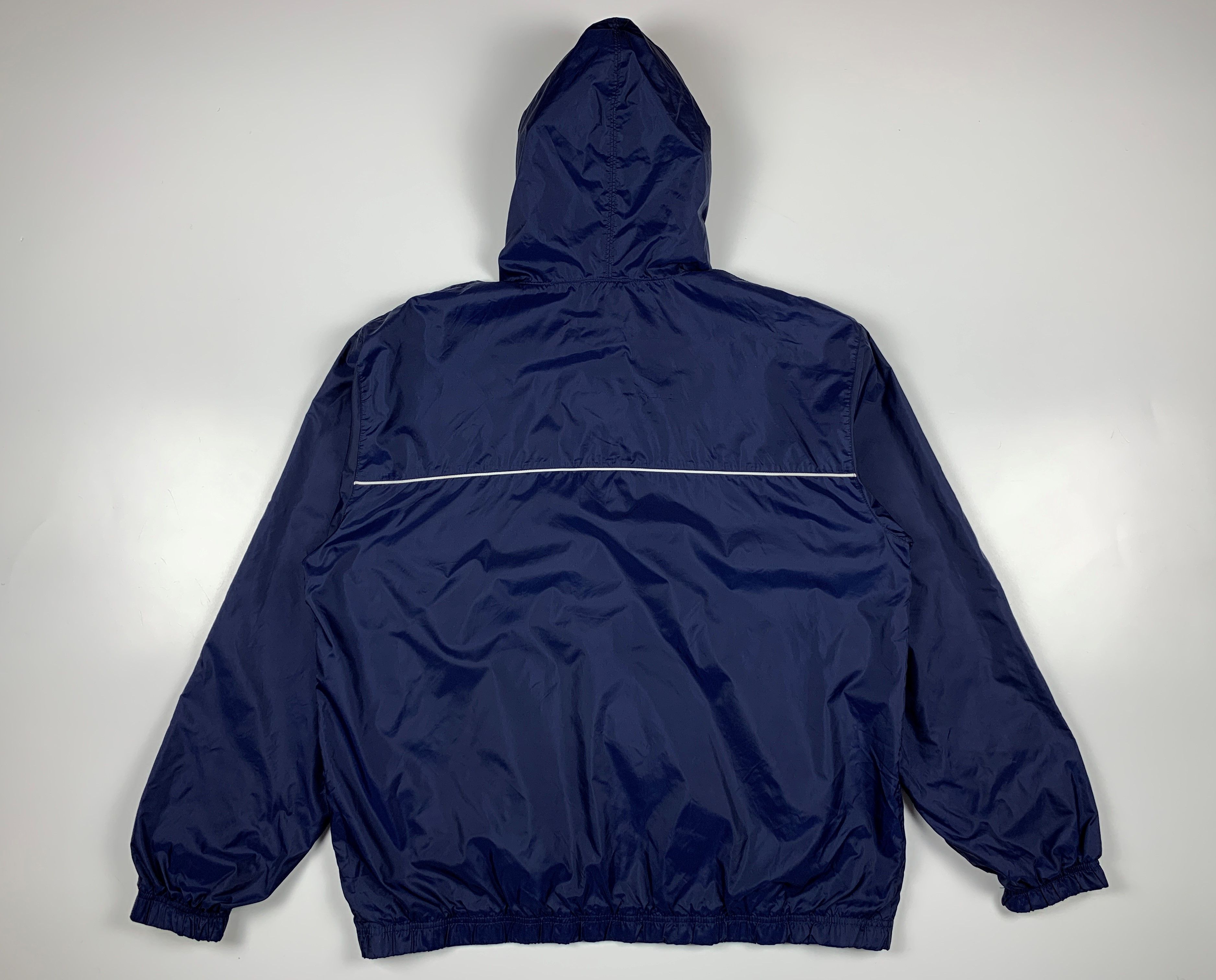 Nike × Vintage 00's Nike Vintage Men's Light Hooded Jacket Size US XXL / EU 58 / 5 - 5 Thumbnail