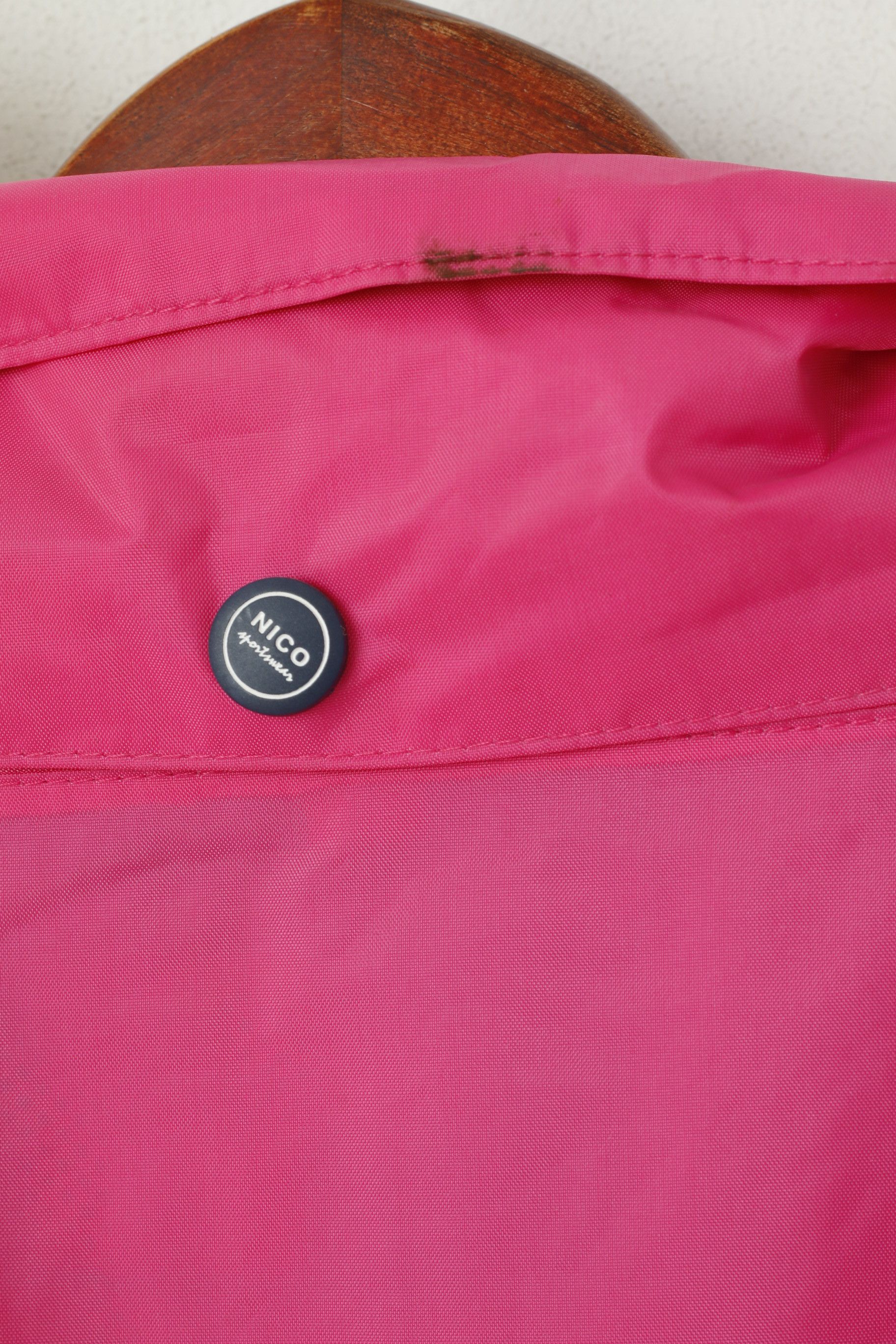 Vintage NICO Sportswear Men XL Jacket Pink Nylon Vintage 1757 Size US XL / EU 56 / 4 - 7 Thumbnail