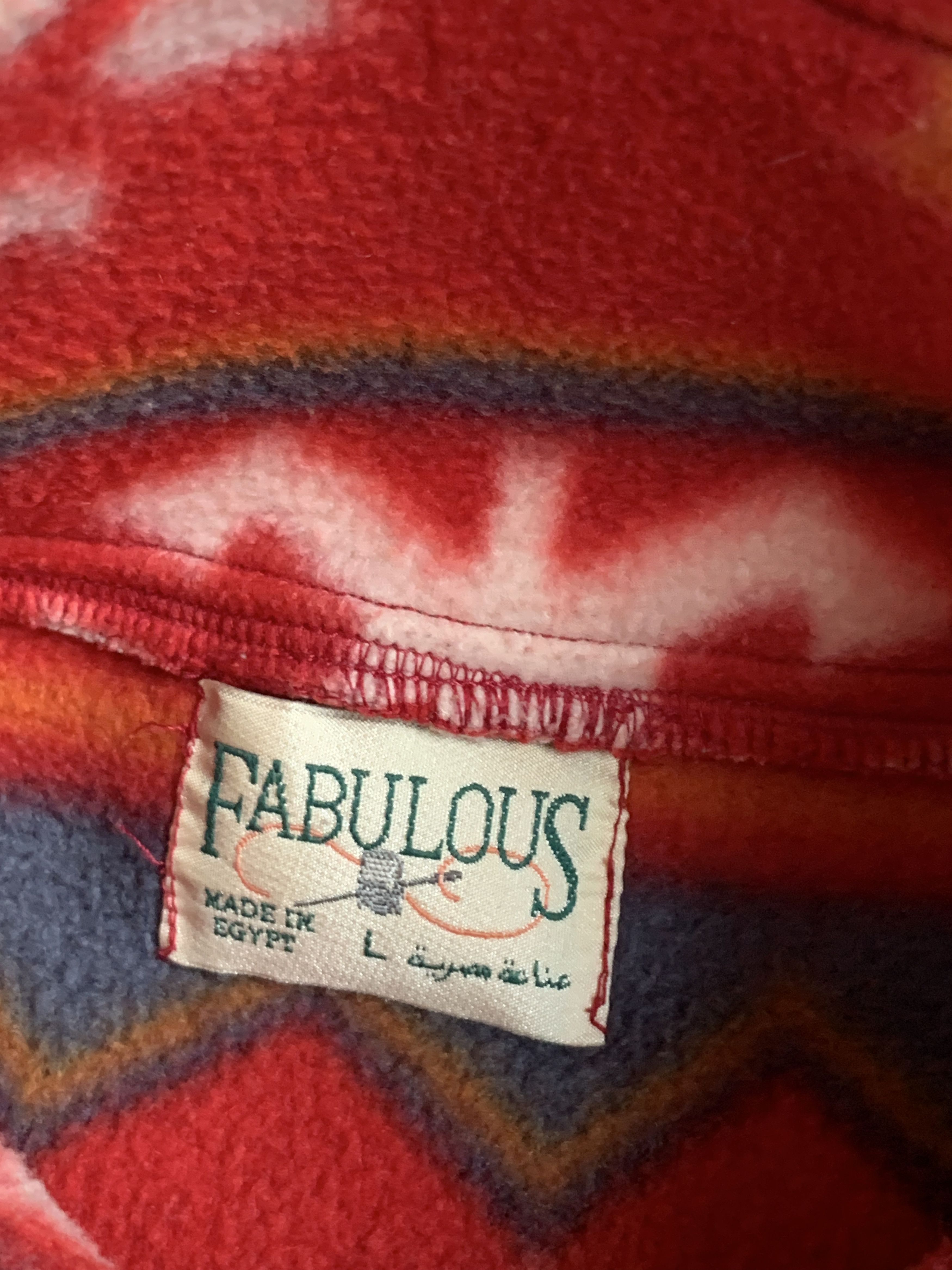 Other 90's Fabulous Pullover Fleece Aztec Navajo Size US L / EU 52-54 / 3 - 5 Thumbnail
