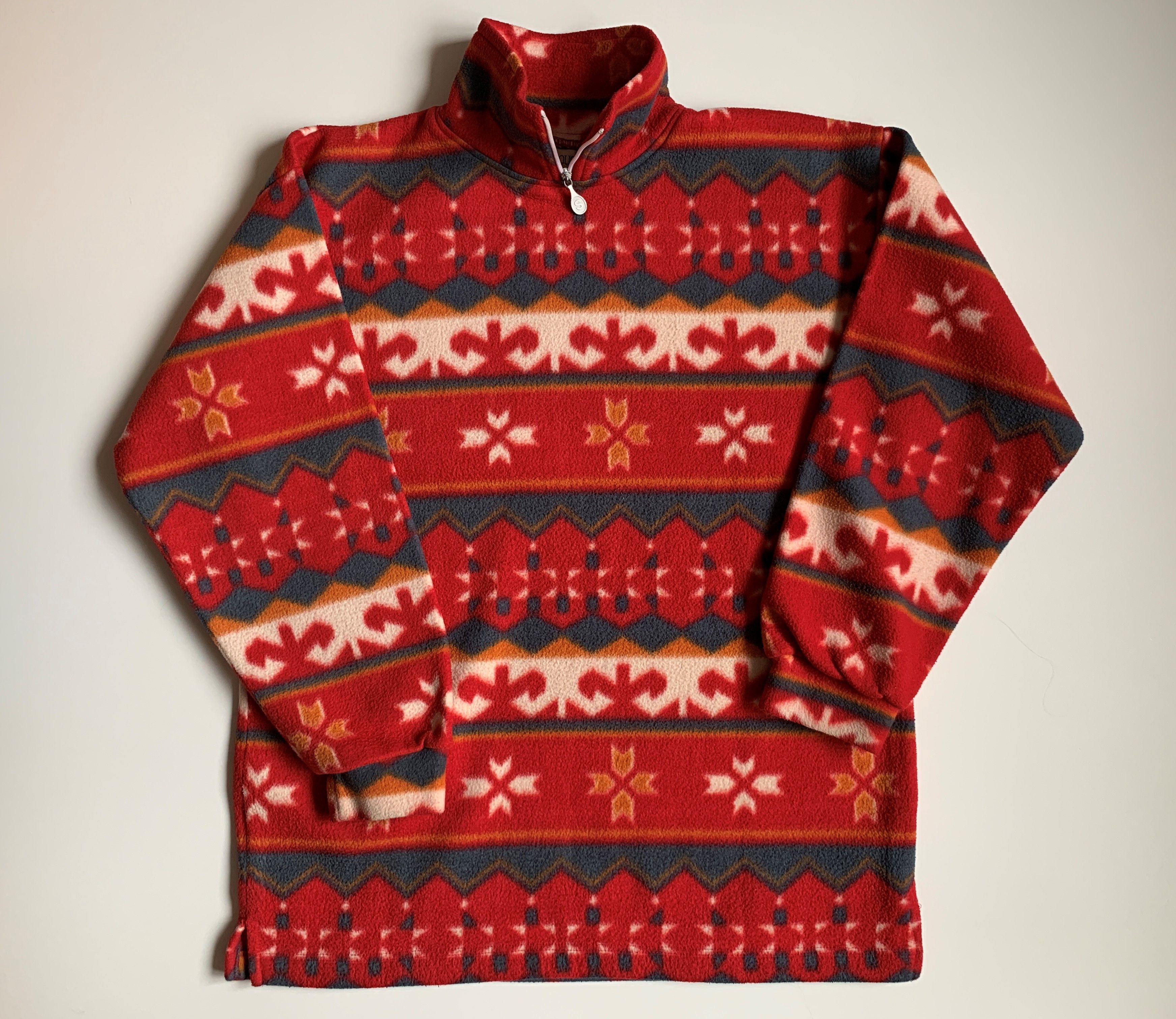 Other 90's Fabulous Pullover Fleece Aztec Navajo Size US L / EU 52-54 / 3 - 2 Thumbnail