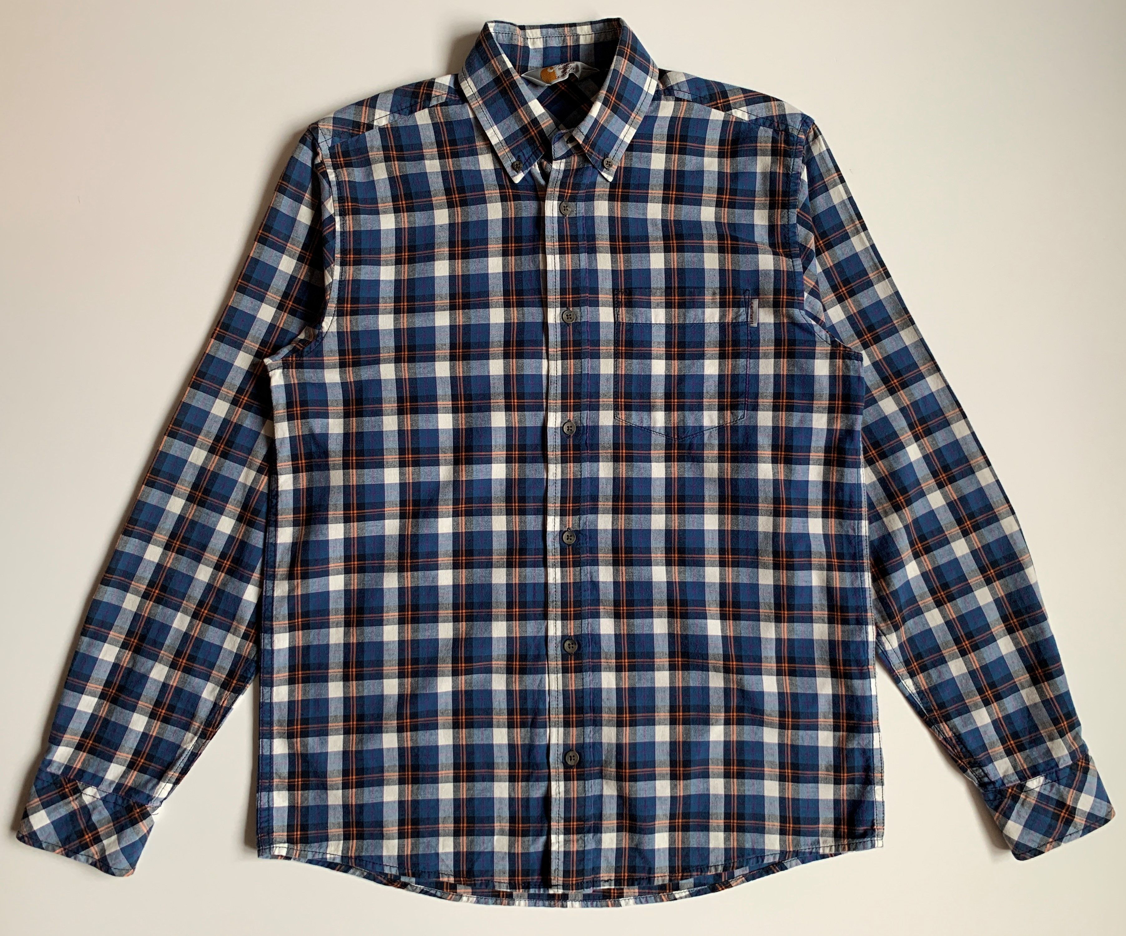 Carhartt Carhartt L/S Danford Shirt Check Men's Size US S / EU 44-46 / 1 - 2 Thumbnail