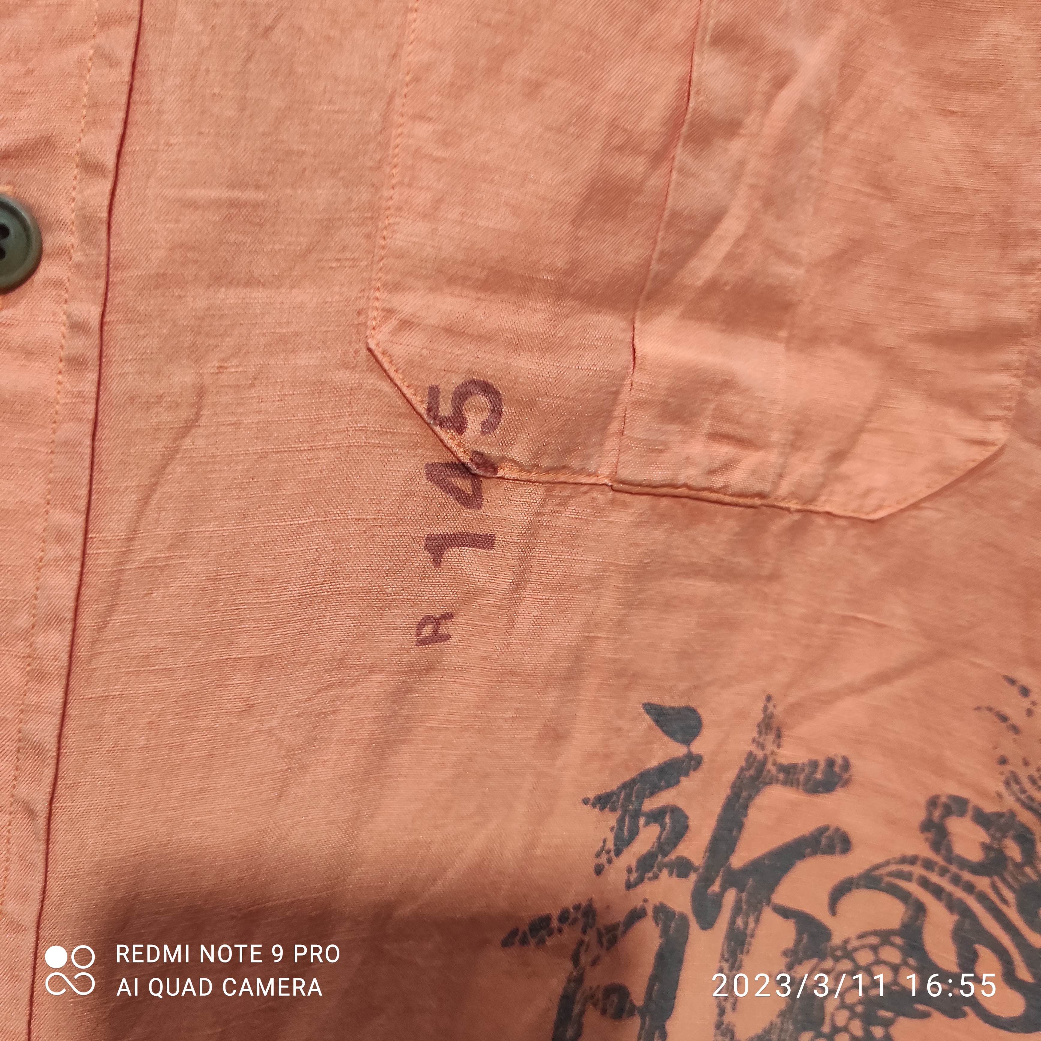 Polo Ralph Lauren Polo Ralph Lauren Linen Silk Dragon Asian Graphics Shirt Size US L / EU 52-54 / 3 - 7 Thumbnail