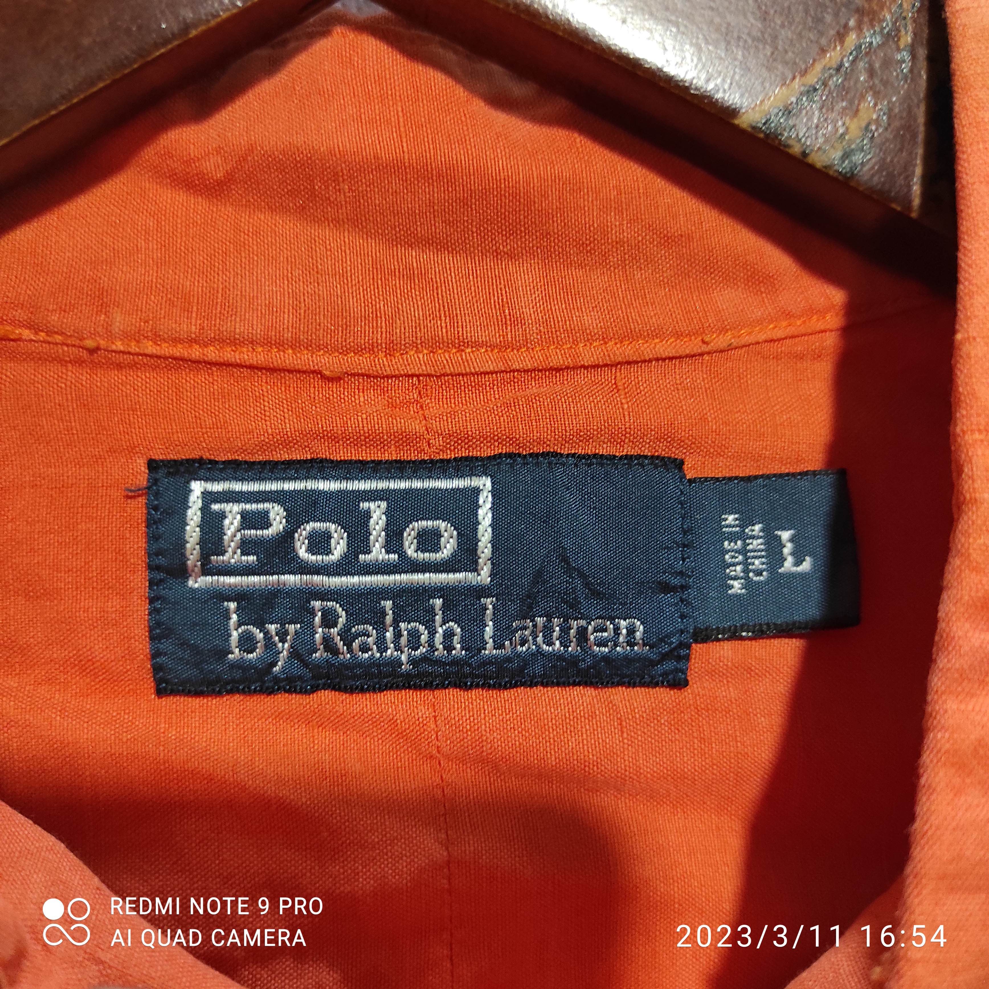 Polo Ralph Lauren Polo Ralph Lauren Linen Silk Dragon Asian Graphics Shirt Size US L / EU 52-54 / 3 - 5 Thumbnail