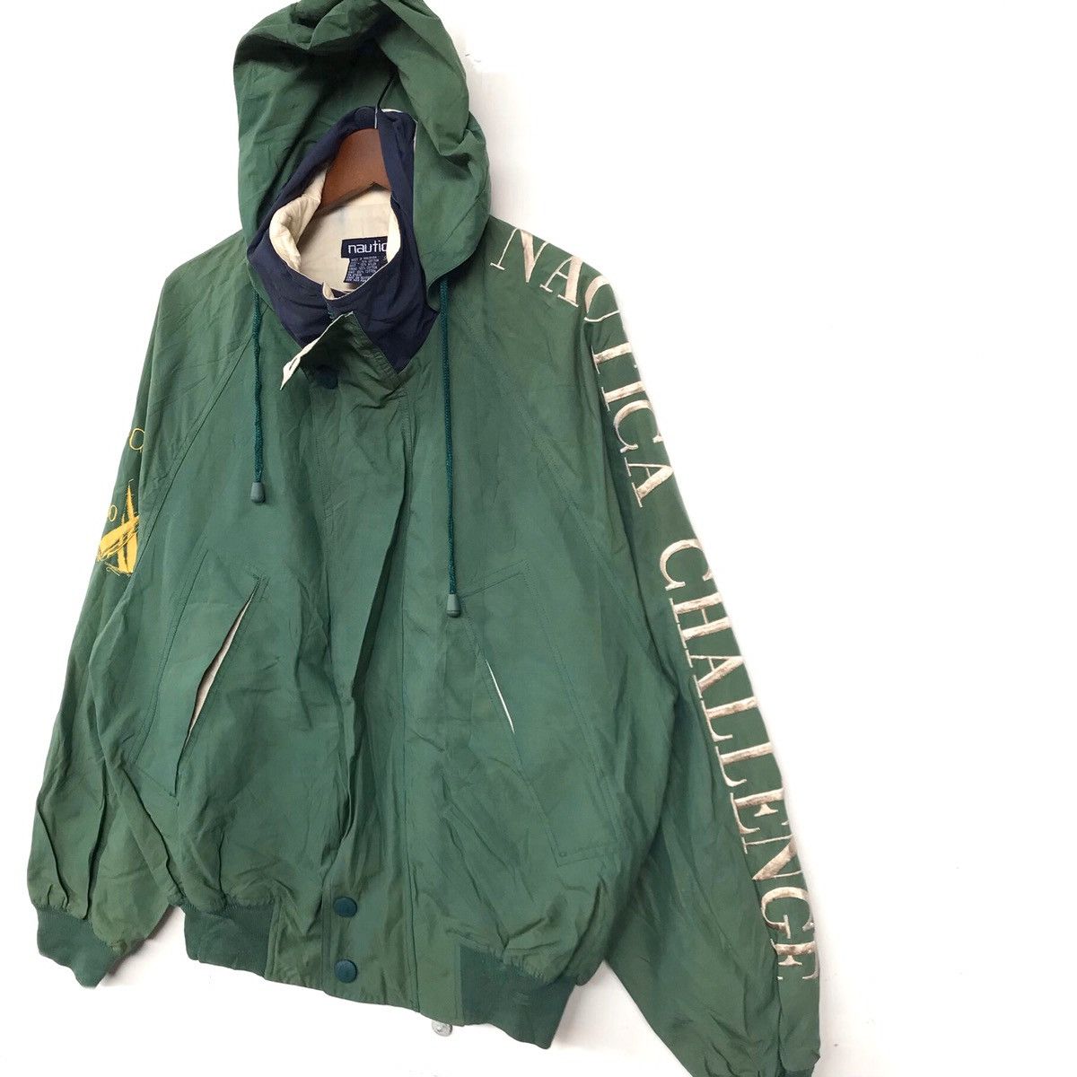Nautica Vintage Nautica Challenge Zip Up Jacket Size US L / EU 52-54 / 3 - 2 Thumbnail