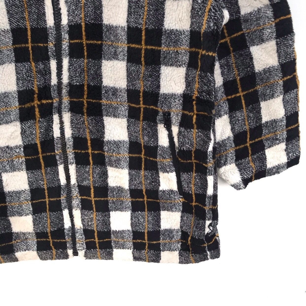 Ellesse Ellesse Flannel Hoodie Zipper Trench Jacket Size US L / EU 52-54 / 3 - 4 Thumbnail