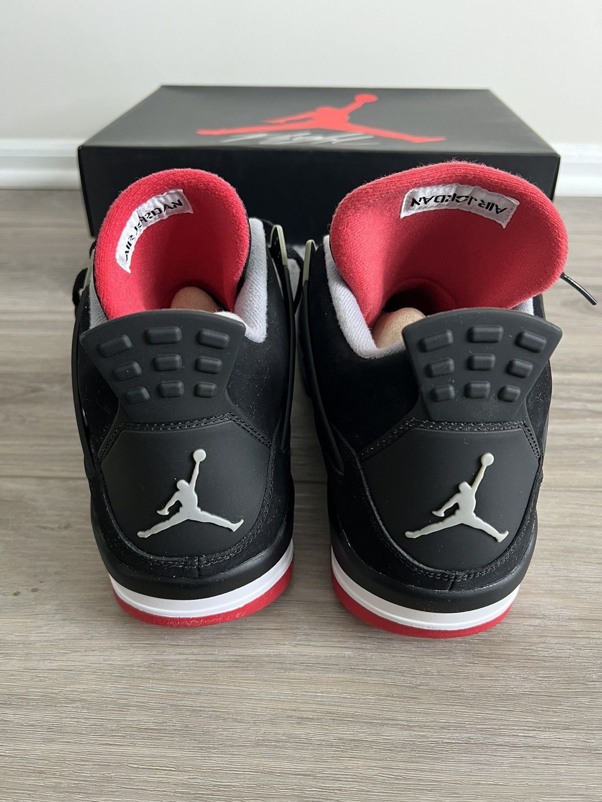 Jordan Brand Jordan 4 Retro Black Cement Rare (2012) Size US 12 / EU 45 - 4 Thumbnail
