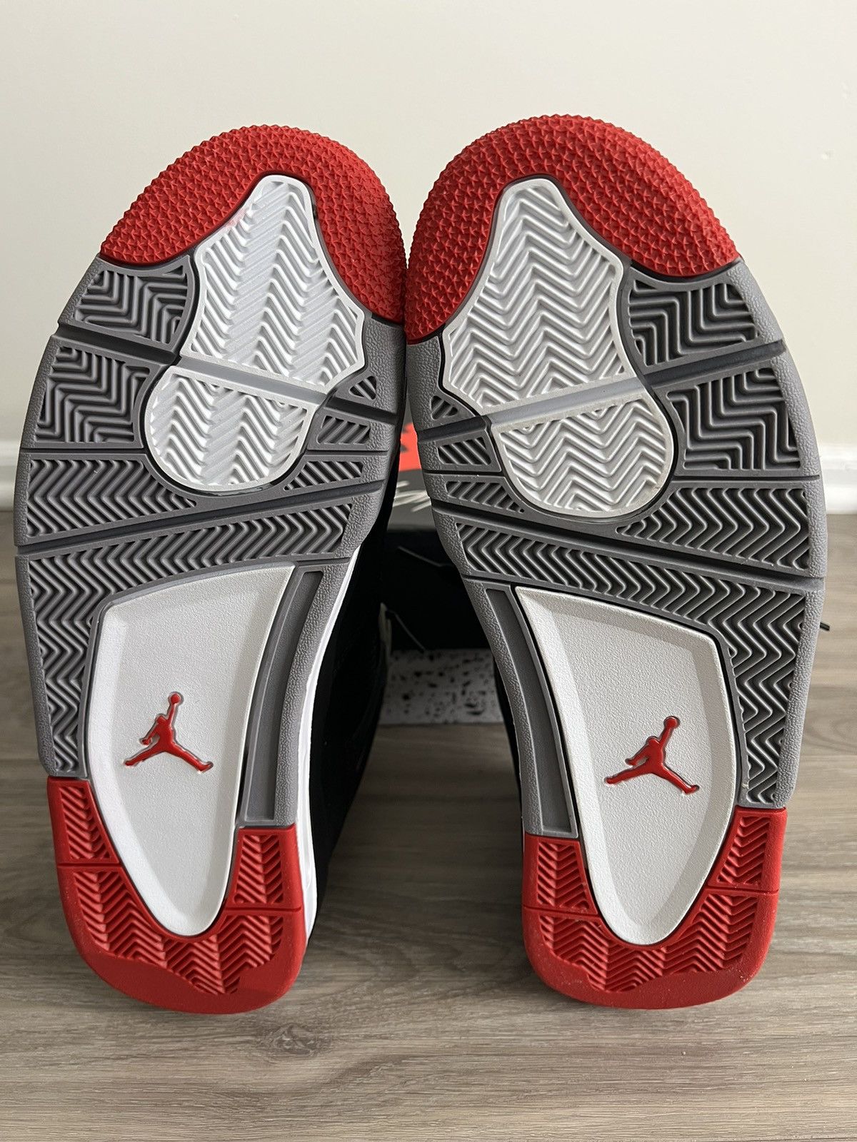 Jordan Brand Jordan 4 Retro Black Cement Rare (2012) Size US 12 / EU 45 - 7 Thumbnail