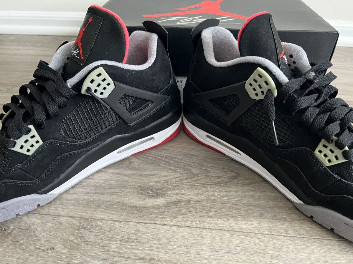 Jordan Brand Jordan 4 Retro Black Cement Rare (2012) Size US 12 / EU 45 - 6 Thumbnail