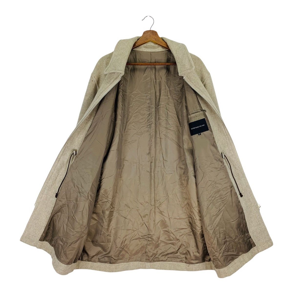 Vintage PPFM Trench Long Coat Jacket