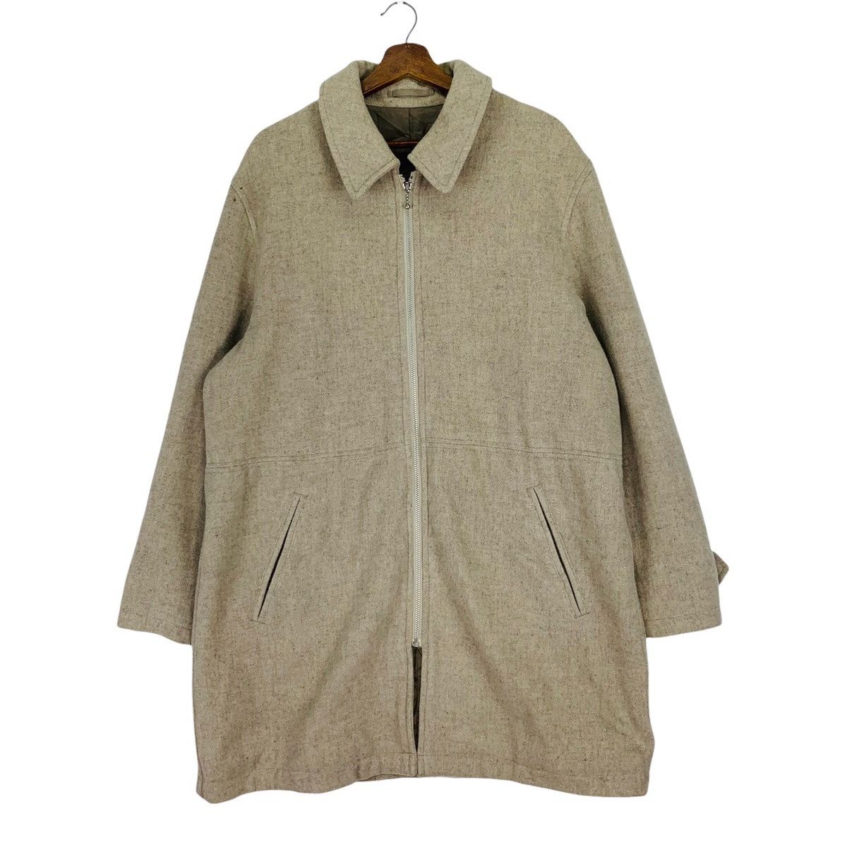 Vintage PPFM Trench Long Coat Jacket