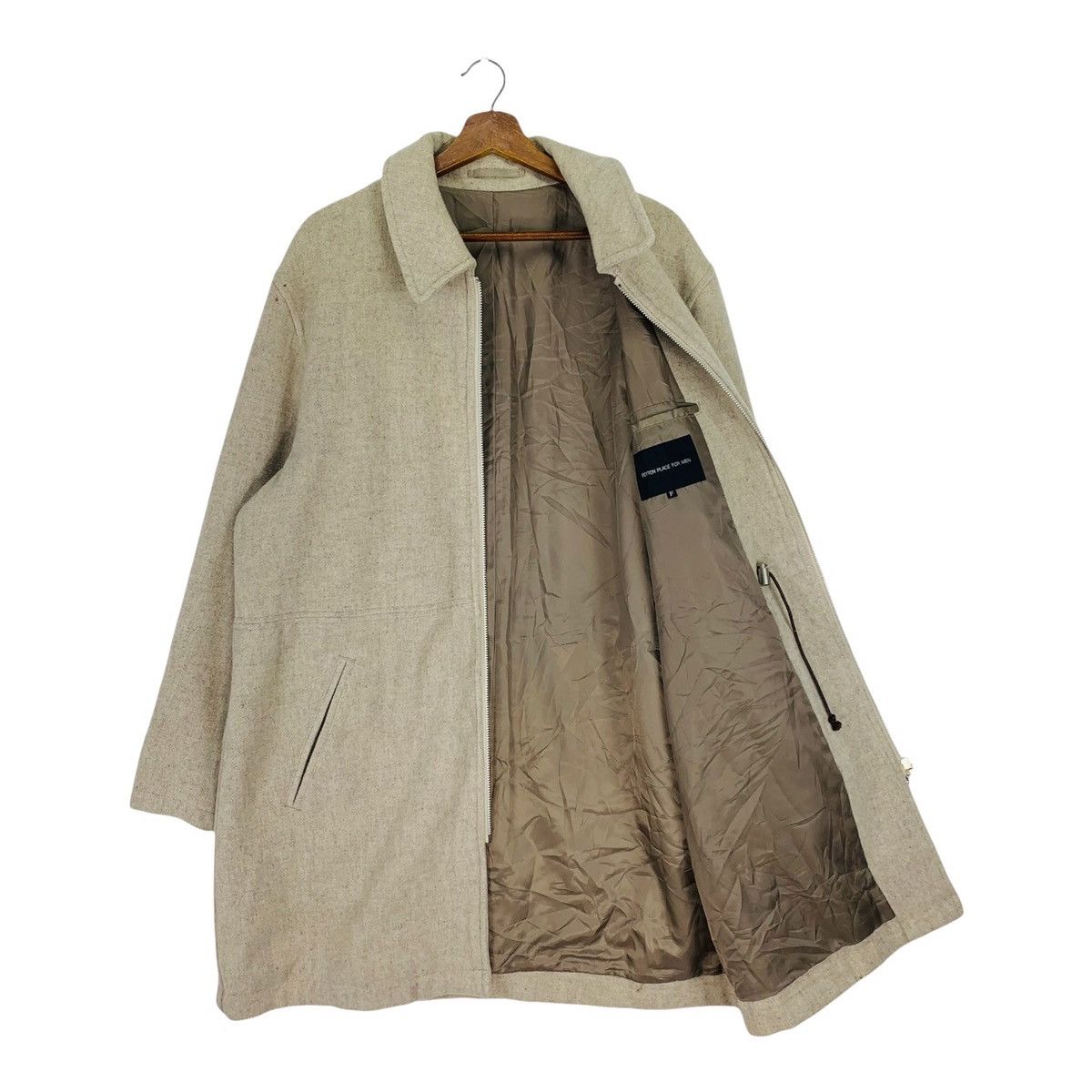 Vintage PPFM Trench Long Coat Jacket