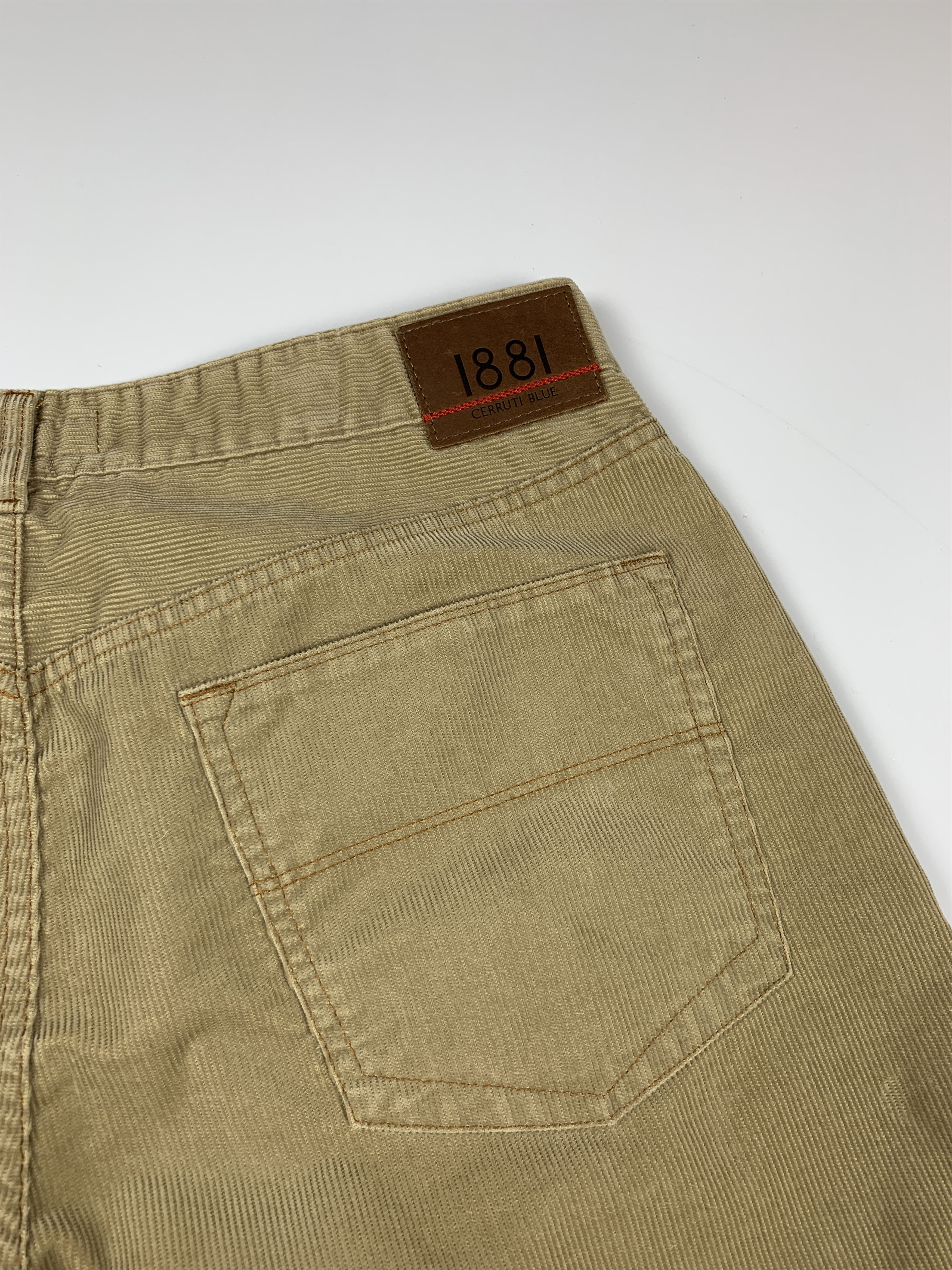 Cerruti 1881 Men's Cerruti Blue 1881 Corduroy Pants Size US 38 / EU 54 - 3 Thumbnail