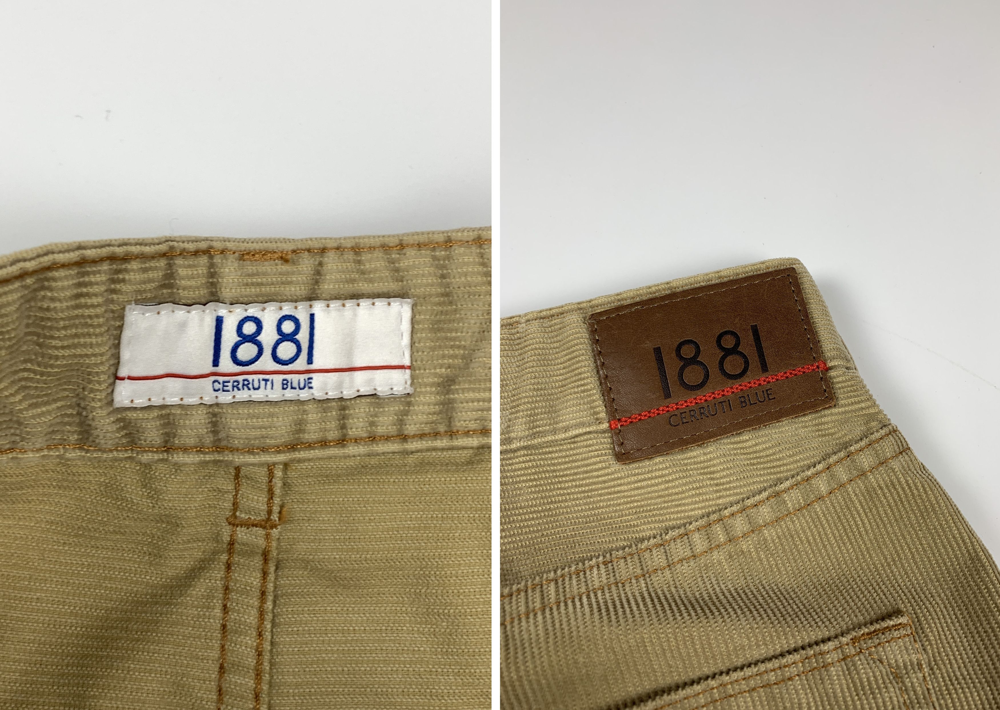Cerruti 1881 Men's Cerruti Blue 1881 Corduroy Pants Size US 38 / EU 54 - 8 Thumbnail
