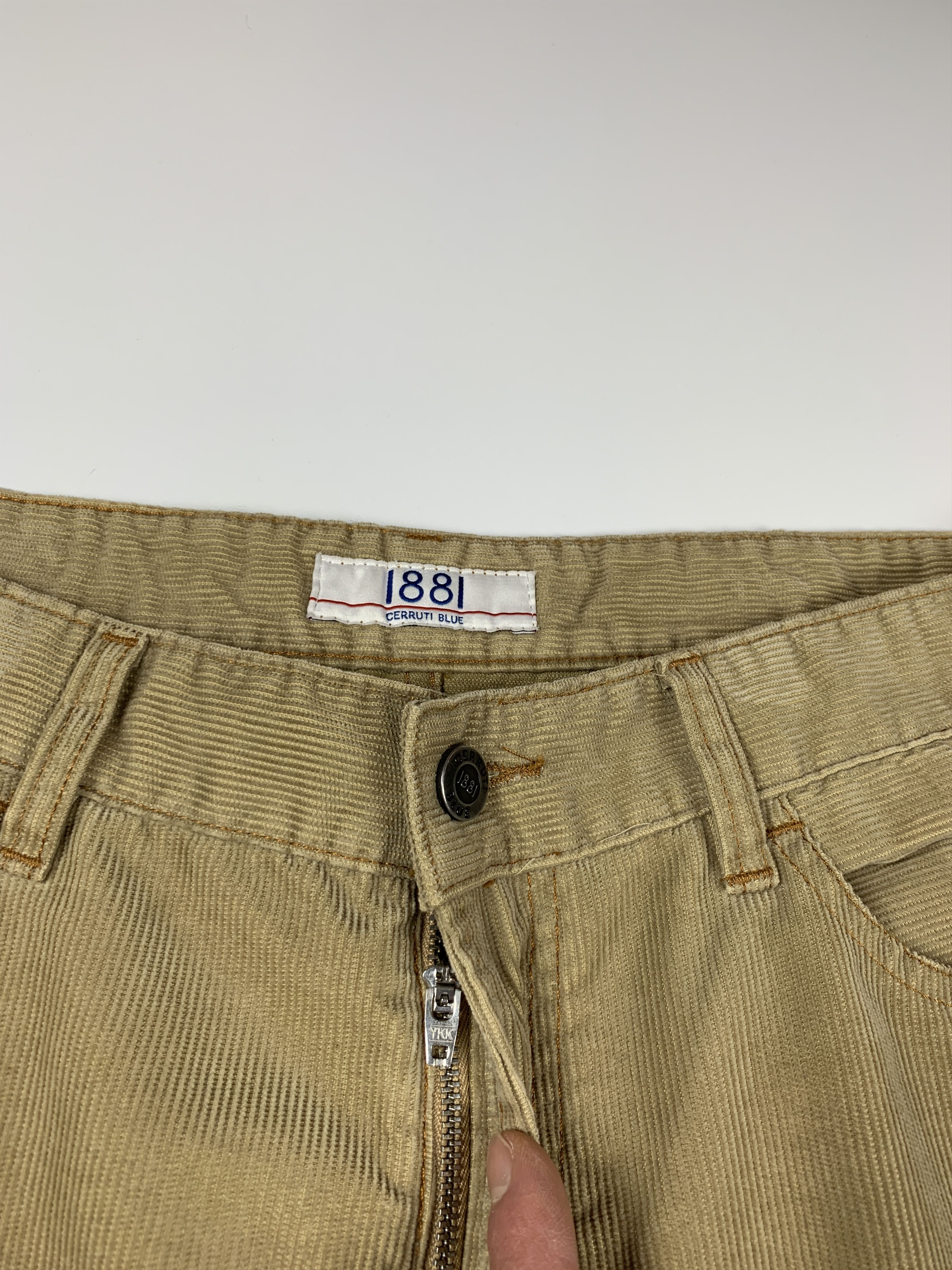 Cerruti 1881 Men's Cerruti Blue 1881 Corduroy Pants Size US 38 / EU 54 - 6 Thumbnail