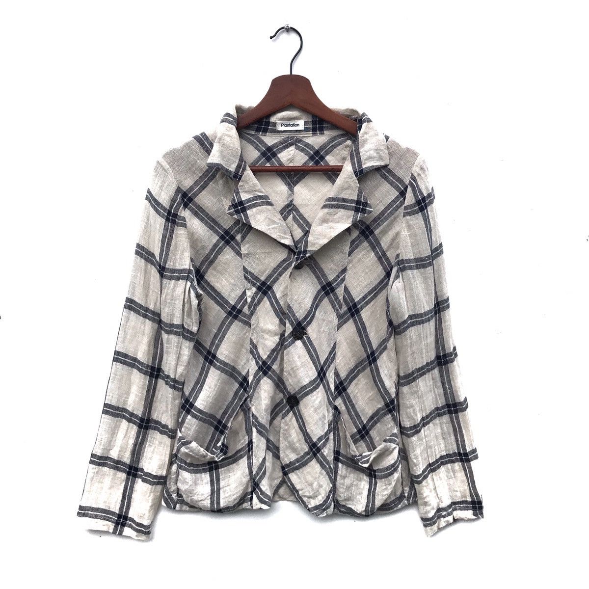 Issey Miyake Vintage Plantation By Iseey Miyake Coat Size US S / EU 44-46 / 1 - 1 Thumbnail