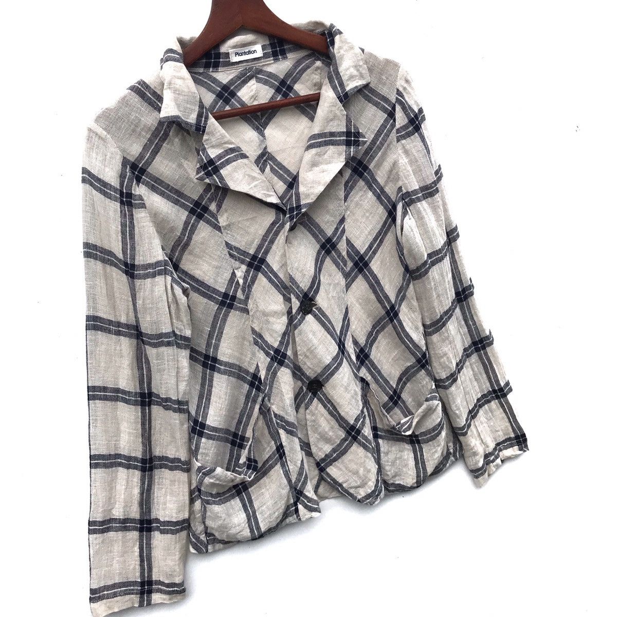 Issey Miyake Vintage Plantation By Iseey Miyake Coat Size US S / EU 44-46 / 1 - 2 Thumbnail