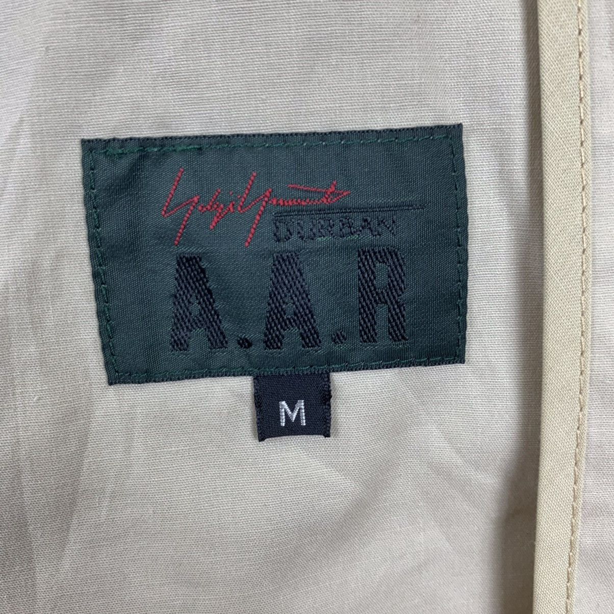 Yohji Yamamoto 90s Yohji A.A.R Signature Rare Design Shirt Size US M / EU 48-50 / 2 - 7 Thumbnail