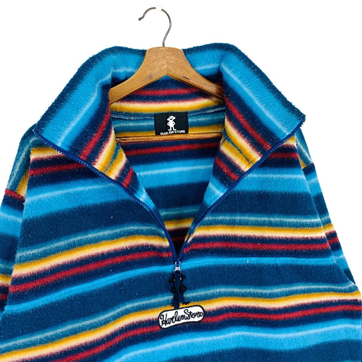 Japanese Brand Vintage Harlem Store Bandana Native TurtleNeck Sweatshirt Size US XL / EU 56 / 4 - 4 Thumbnail