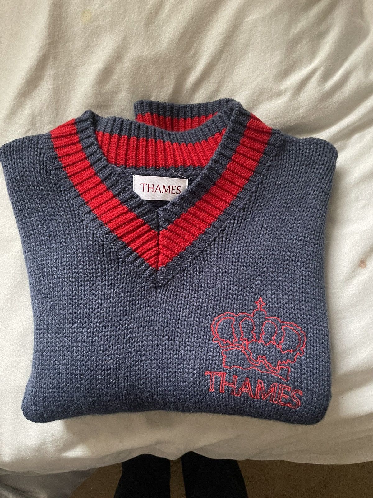 Thames Thames P.G Knit sweater | Grailed