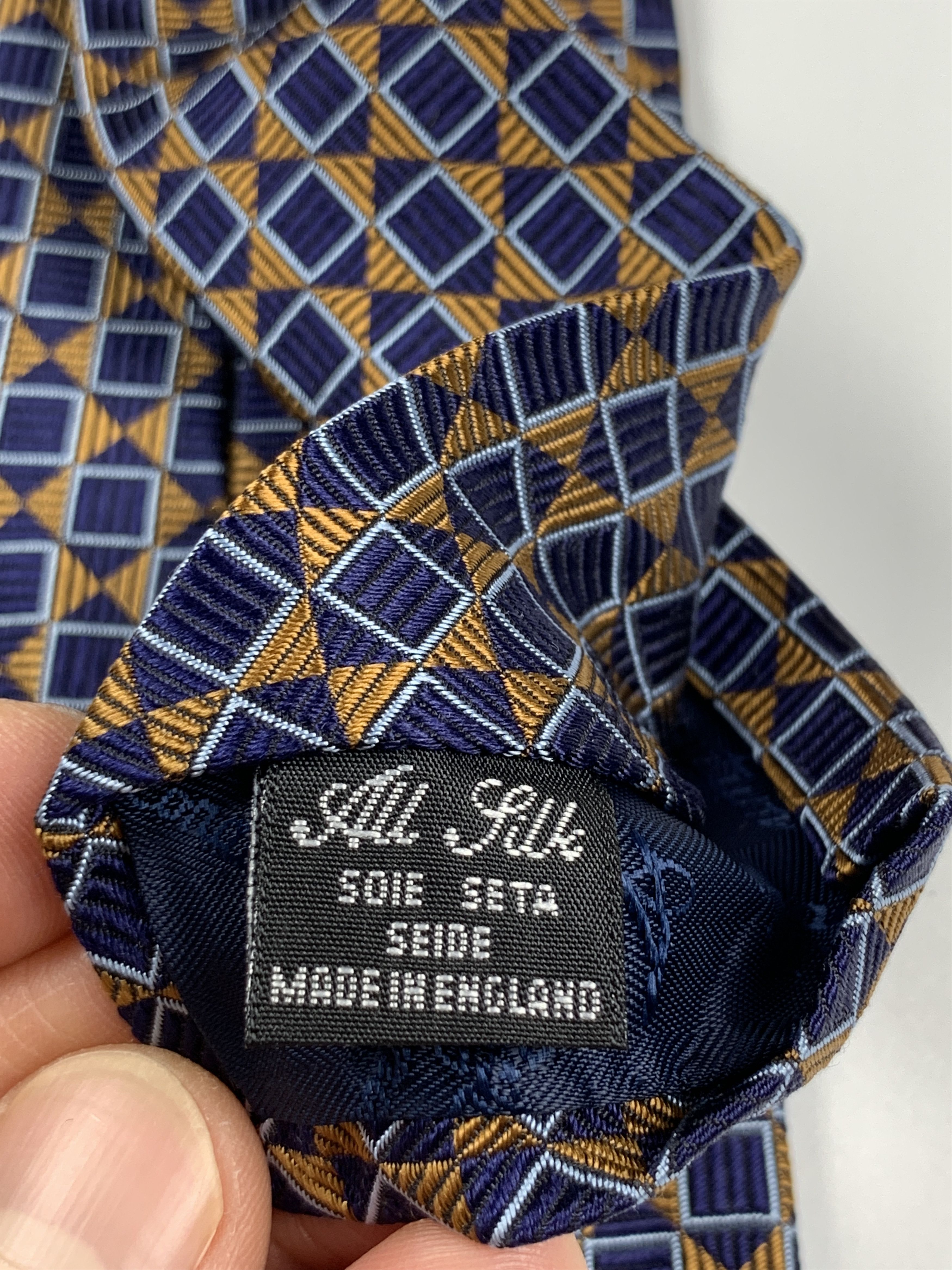 Aquascutum Aquascutum London Tie All Silk Made In England Size ONE SIZE - 7 Thumbnail