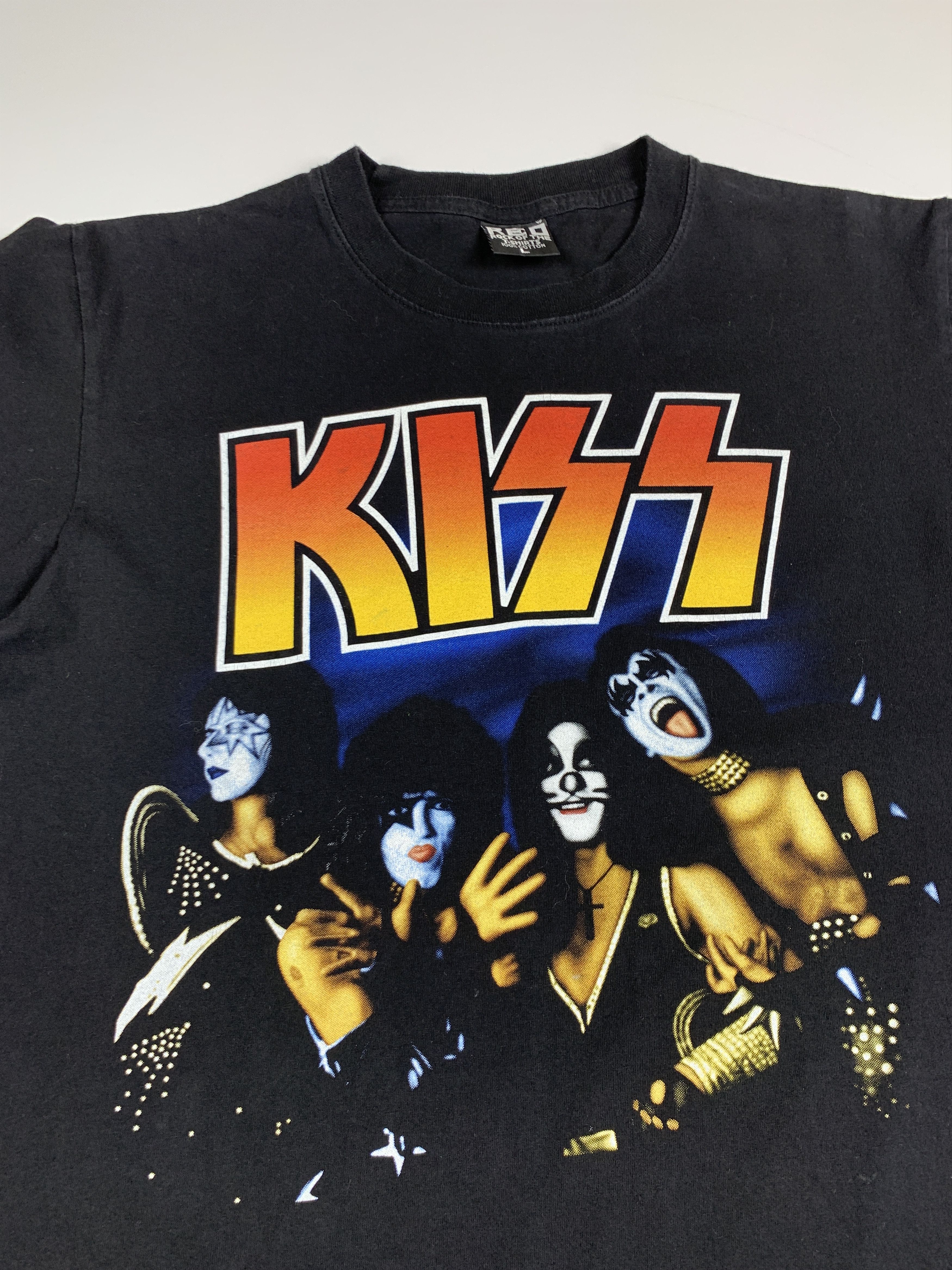 Band Tees Kiss Band Vintage T-shirt Size US L / EU 52-54 / 3 - 3 Thumbnail