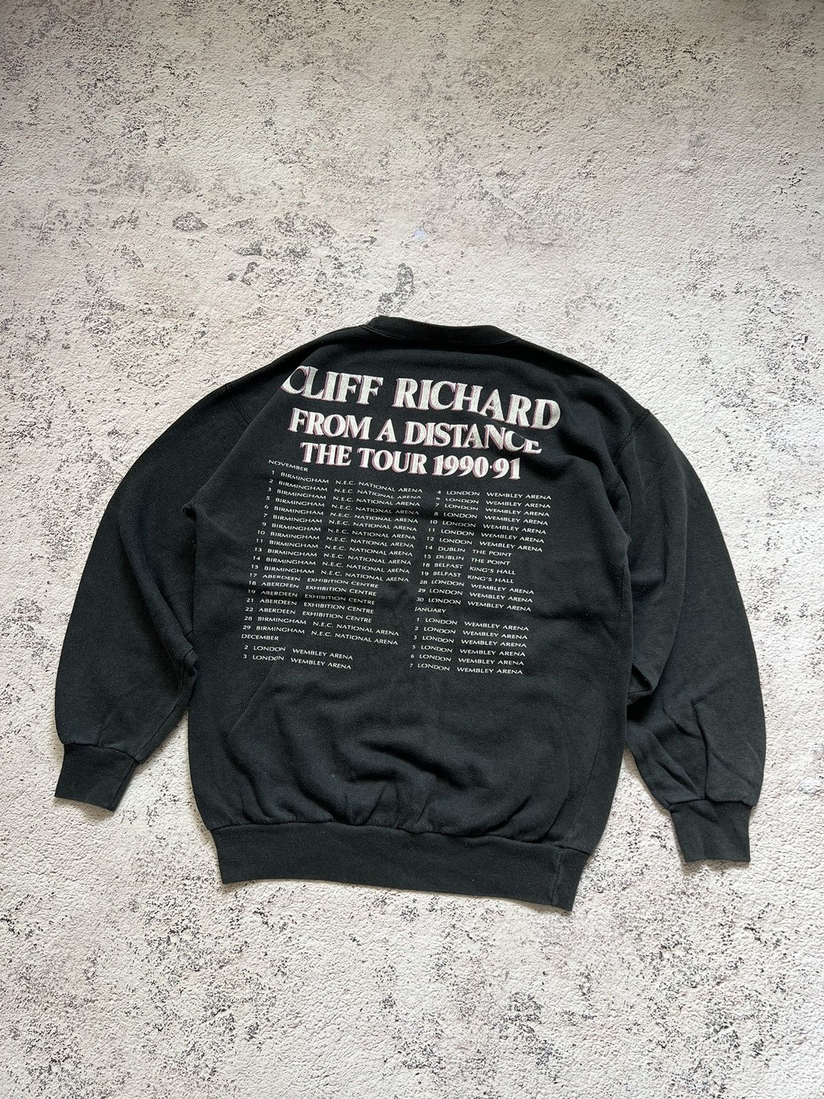Band Tees × Vintage VINTAGE RARE CLIFF RICHARD 1990-91 Sweatshirt Size US S / EU 44-46 / 1 - 7 Thumbnail