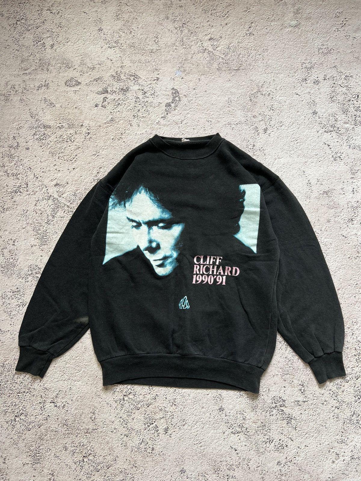 Band Tees × Vintage VINTAGE RARE CLIFF RICHARD 1990-91 Sweatshirt Size US S / EU 44-46 / 1 - 1 Thumbnail
