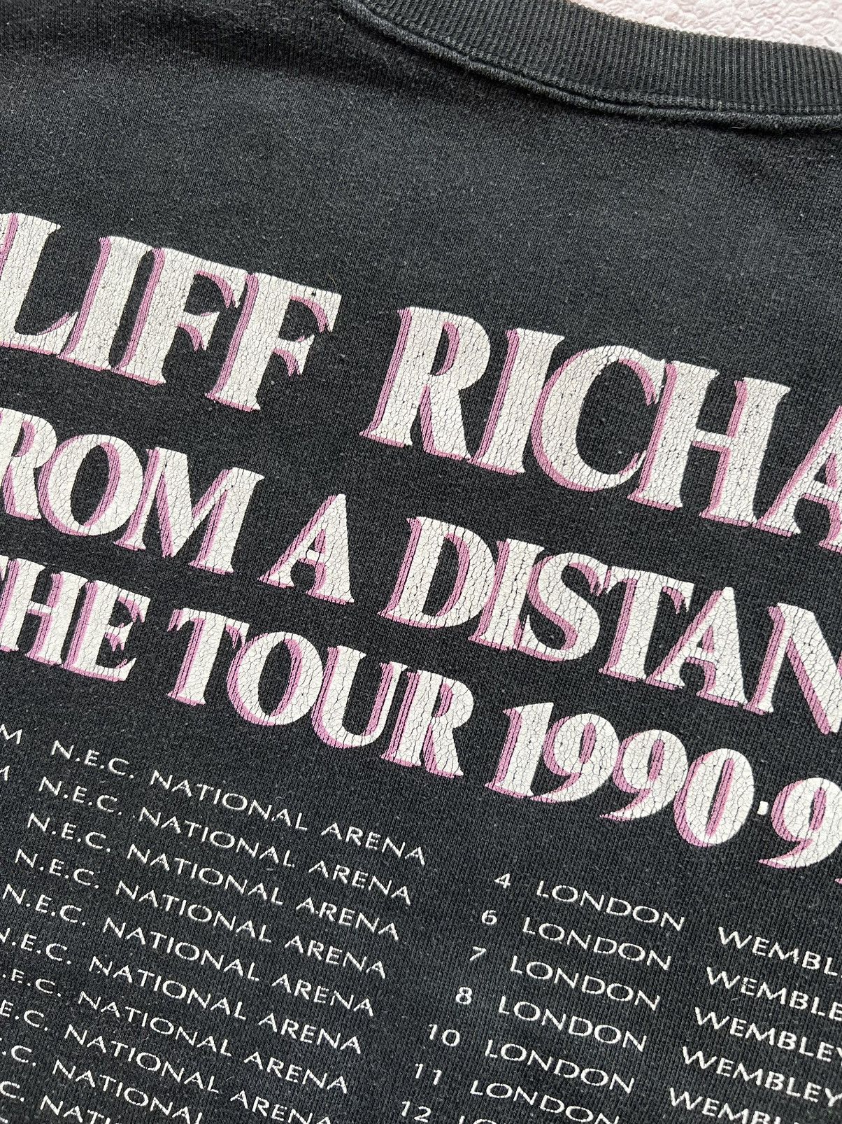 Band Tees × Vintage VINTAGE RARE CLIFF RICHARD 1990-91 Sweatshirt Size US S / EU 44-46 / 1 - 8 Thumbnail
