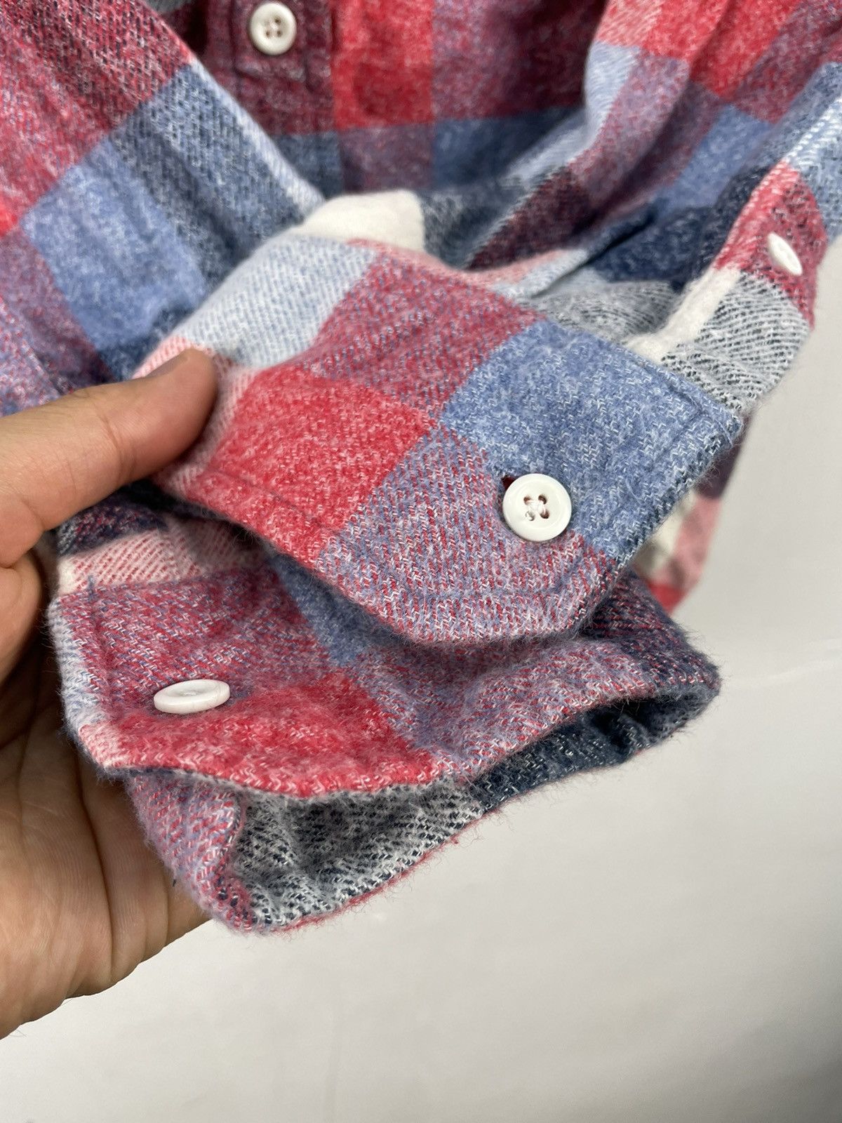 Beams Plus 🇯🇵Japanese Brand Beams Flannel Wool Shirt Plaid Tartan Size US S / EU 44-46 / 1 - 5 Thumbnail