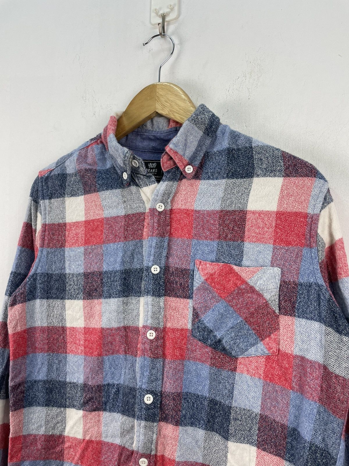 Beams Plus 🇯🇵Japanese Brand Beams Flannel Wool Shirt Plaid Tartan Size US S / EU 44-46 / 1 - 2 Thumbnail