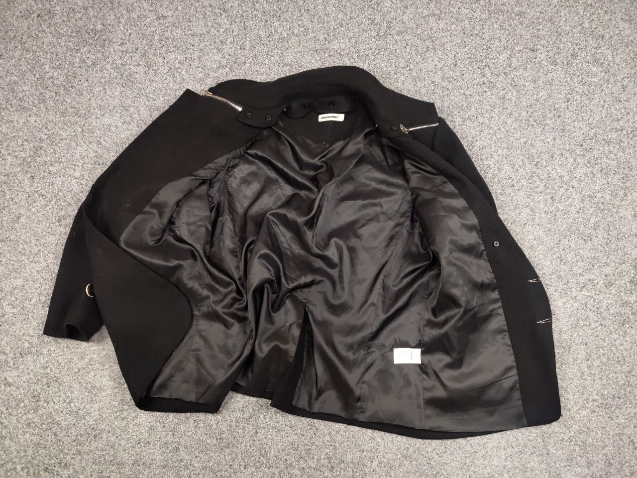 Other Holonomic Designer Japanese Black Womens Jacket Size S / US 4 / IT 40 - 22 Thumbnail