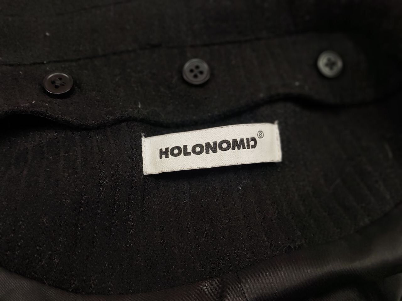 Other Holonomic Designer Japanese Black Womens Jacket Size S / US 4 / IT 40 - 23 Thumbnail