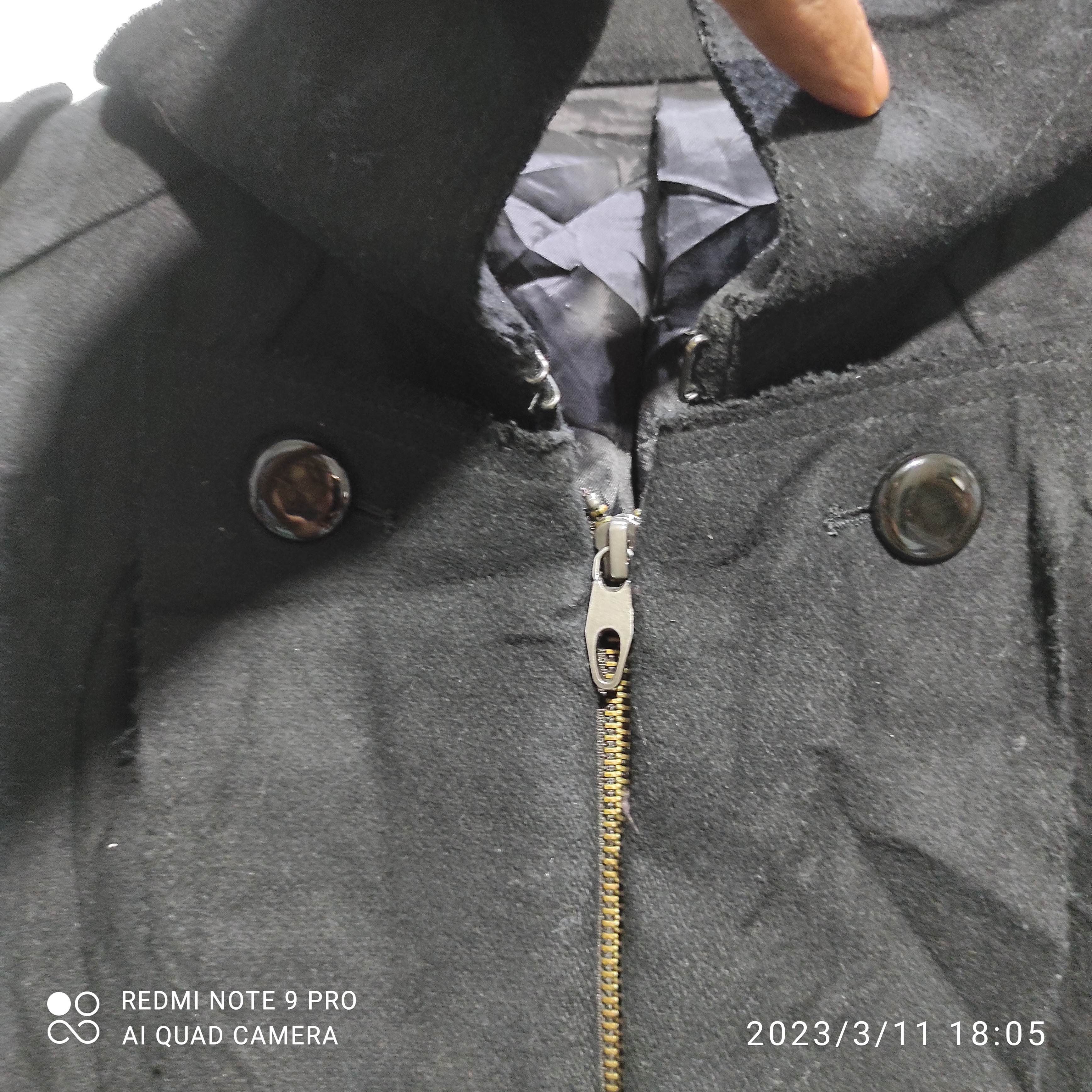 PPFM PPFM Wool Jacket Zipper Button Punk Style Jacket Size US M / EU 48-50 / 2 - 9 Thumbnail