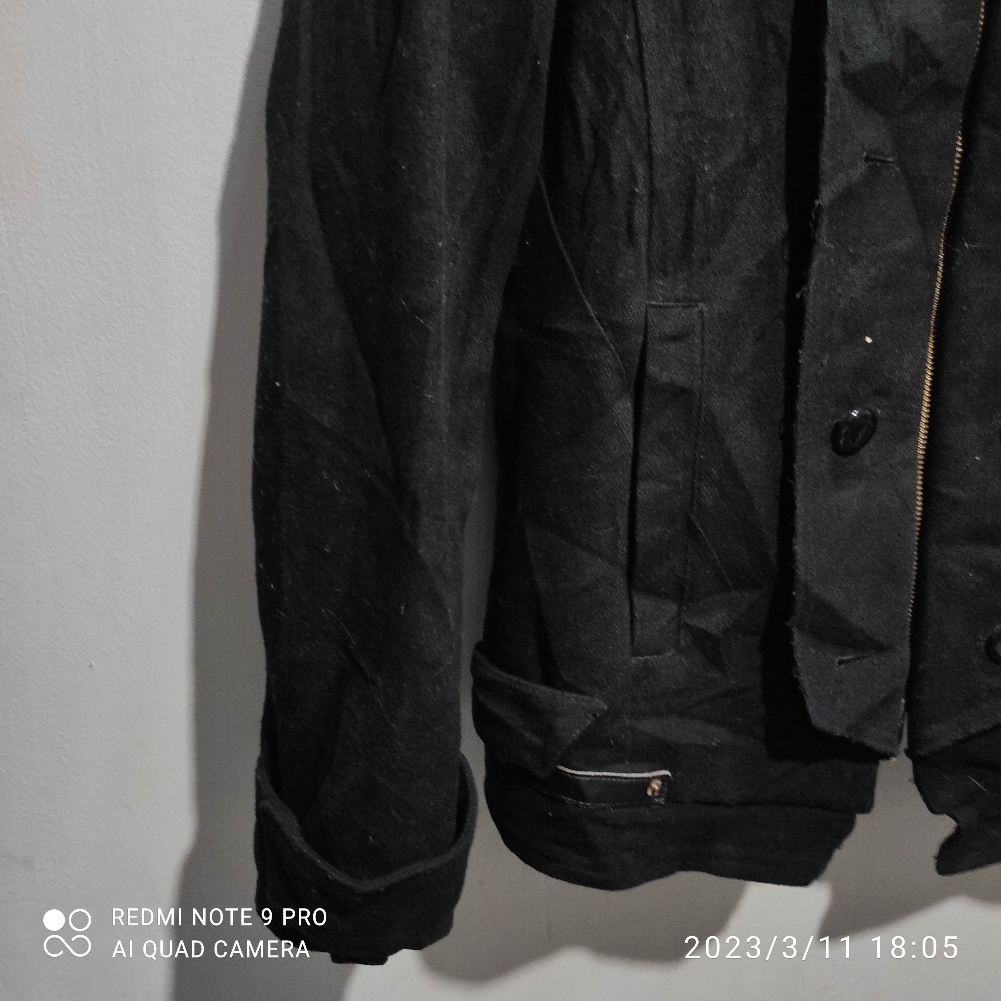 PPFM PPFM Wool Jacket Zipper Button Punk Style Jacket Size US M / EU 48-50 / 2 - 7 Thumbnail