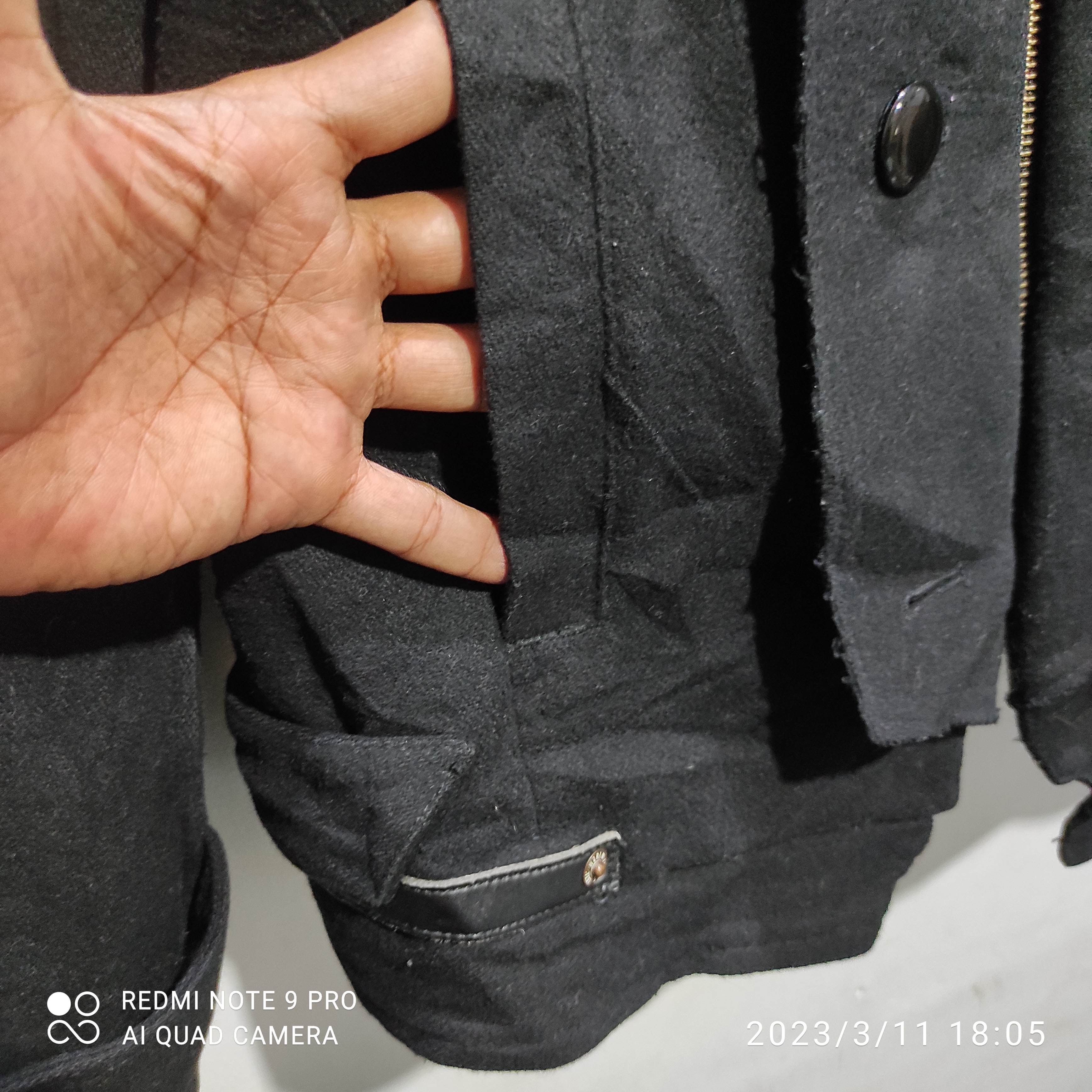PPFM PPFM Wool Jacket Zipper Button Punk Style Jacket Size US M / EU 48-50 / 2 - 10 Thumbnail