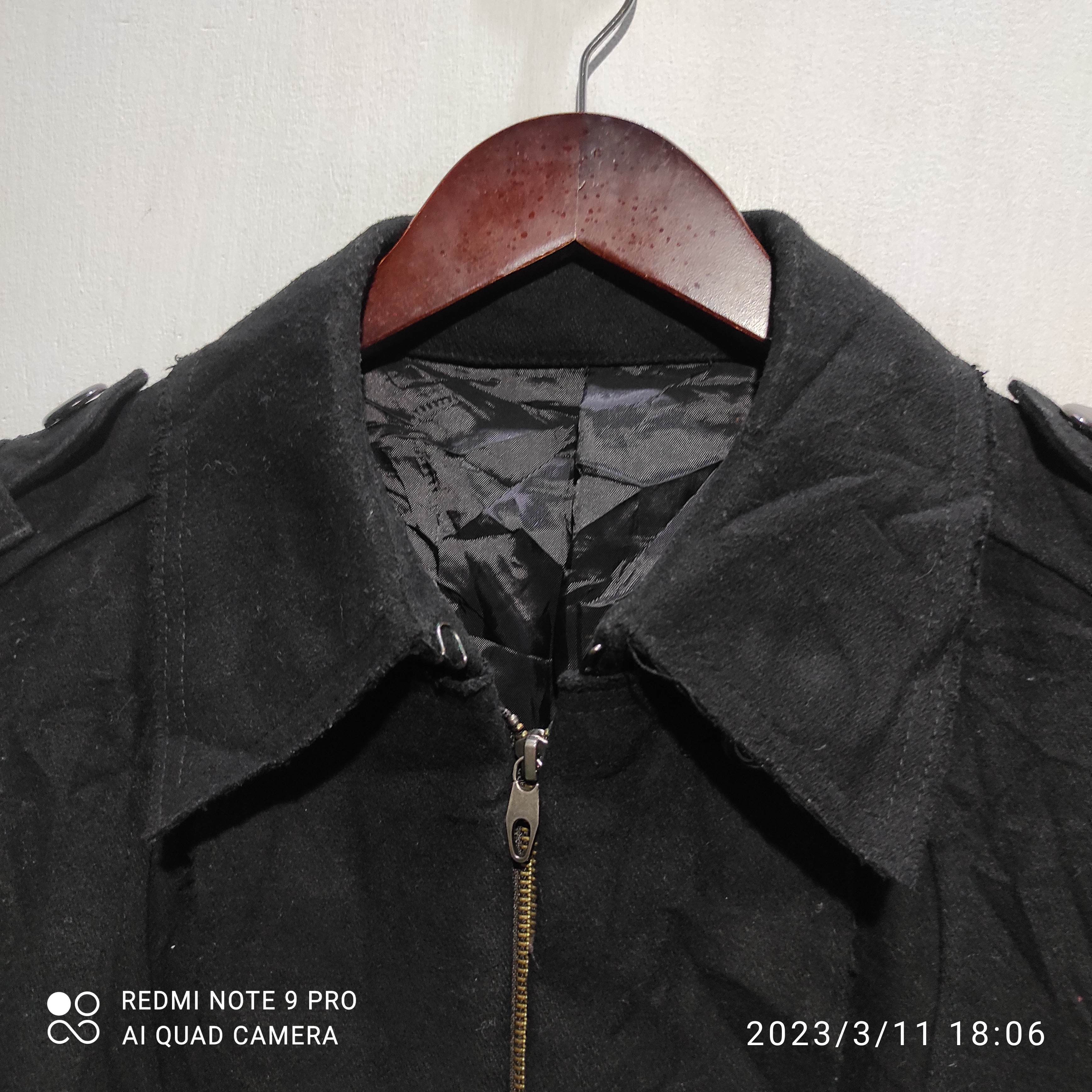 PPFM PPFM Wool Jacket Zipper Button Punk Style Jacket Size US M / EU 48-50 / 2 - 13 Thumbnail