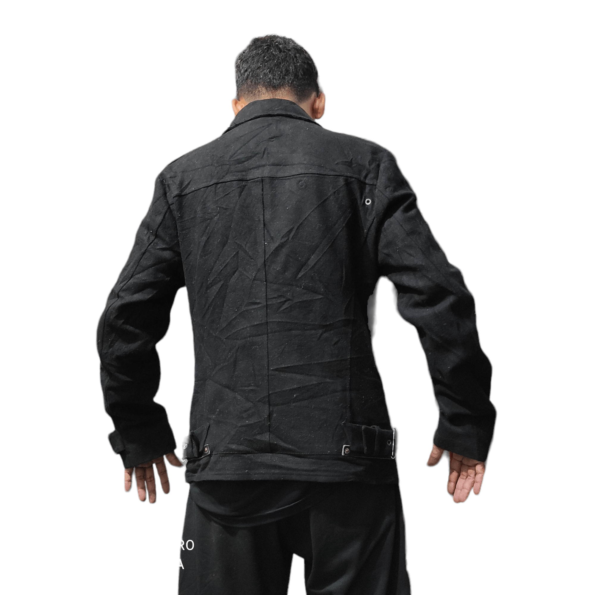 PPFM PPFM Wool Jacket Zipper Button Punk Style Jacket Size US M / EU 48-50 / 2 - 4 Thumbnail