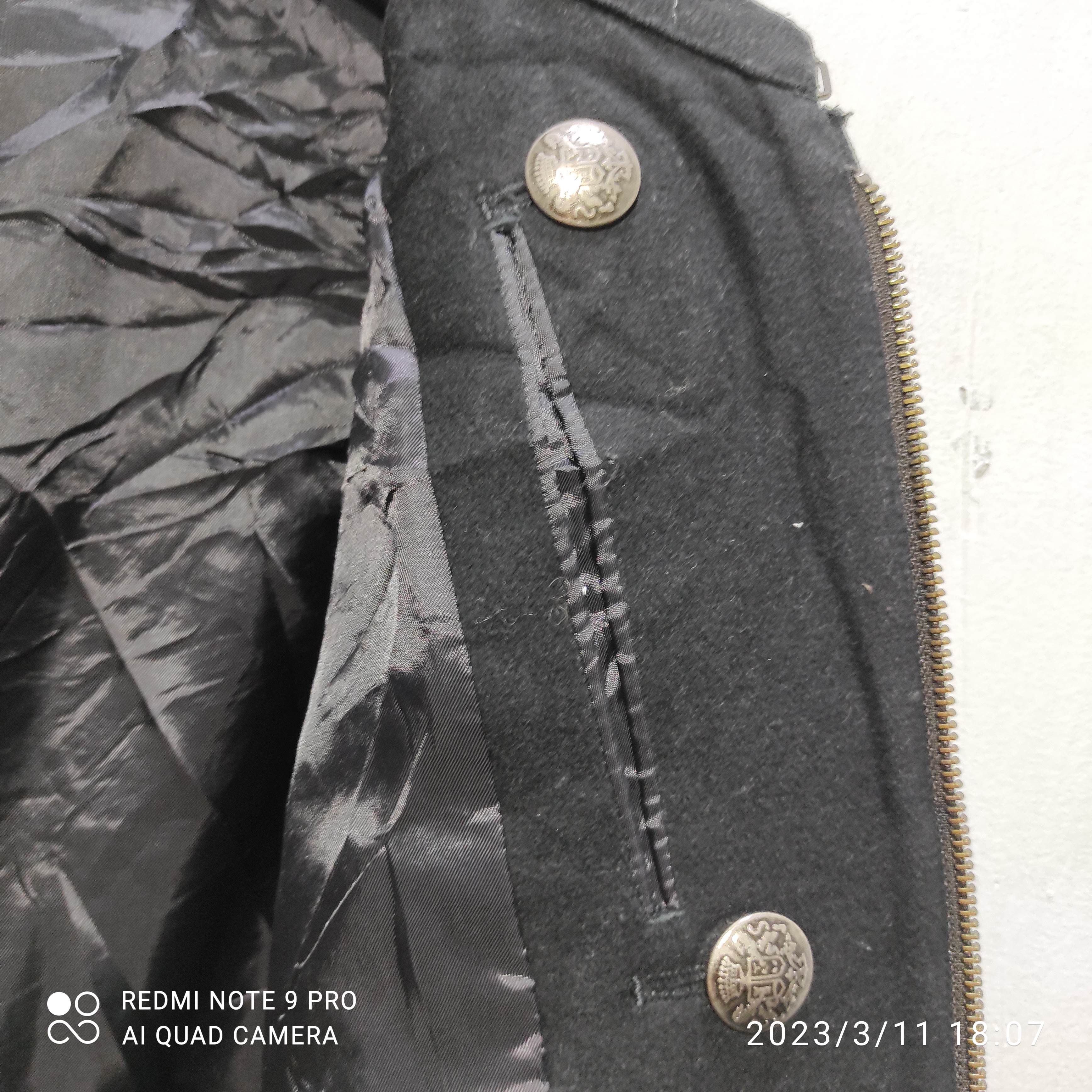 PPFM PPFM Wool Jacket Zipper Button Punk Style Jacket Size US M / EU 48-50 / 2 - 16 Thumbnail