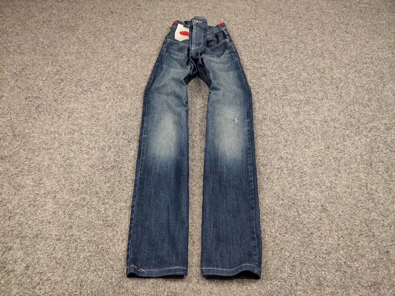 Moschino Love Moschino Italy Designer Japan Logo Faded Denim Jeans Size US 34 / EU 50 - 2 Thumbnail