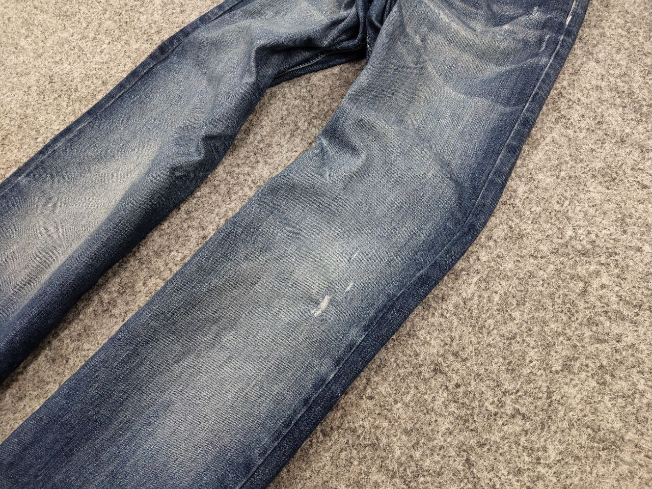 Moschino Love Moschino Italy Designer Japan Logo Faded Denim Jeans Size US 34 / EU 50 - 5 Thumbnail