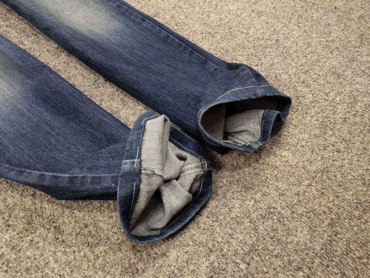Moschino Love Moschino Italy Designer Japan Logo Faded Denim Jeans Size US 34 / EU 50 - 9 Thumbnail