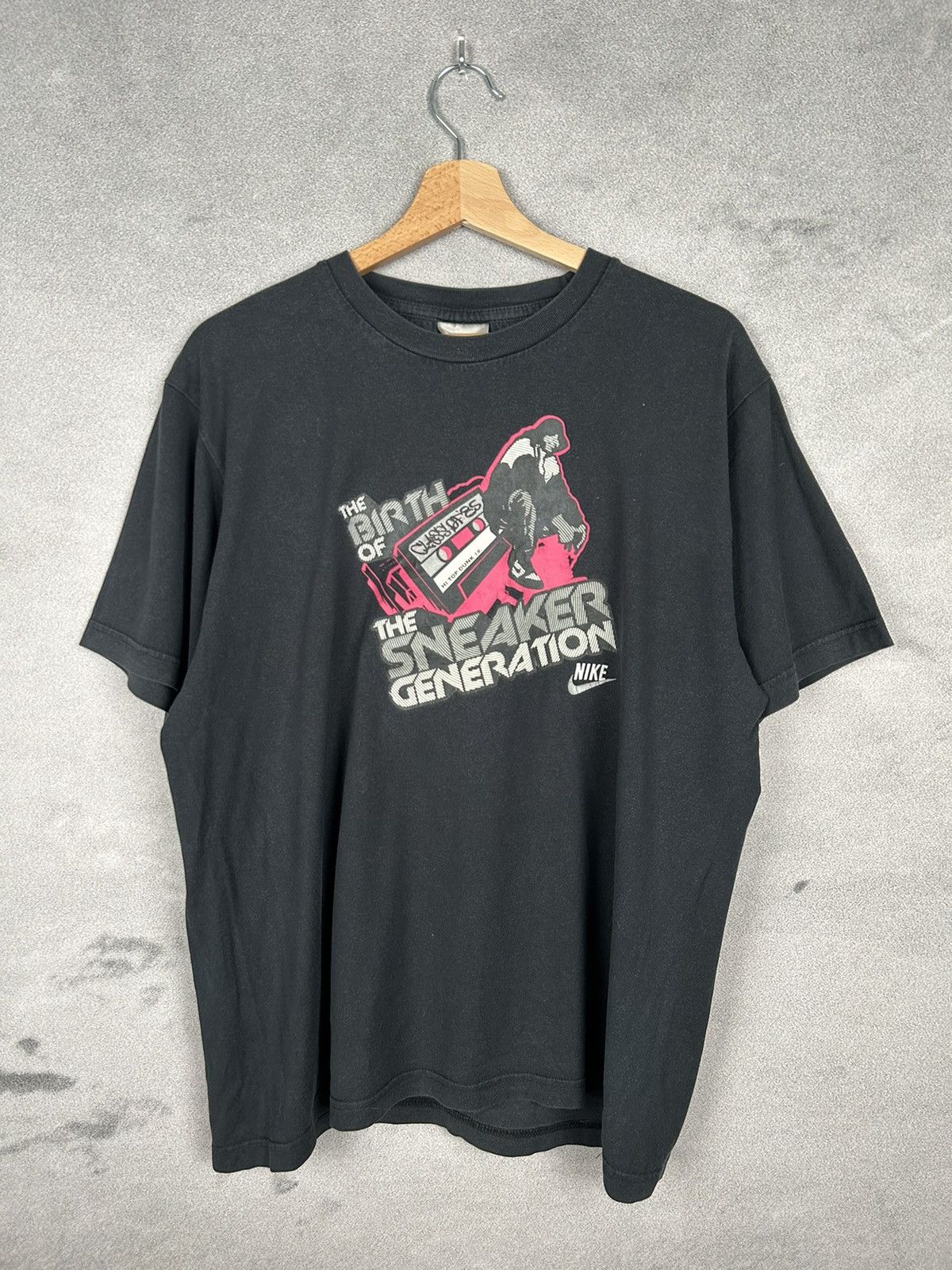 Nike × Vintage Nike The Sneaker Generation Swoosh Retro Rap 90s Y2K Size US M / EU 48-50 / 2 - 1 Thumbnail