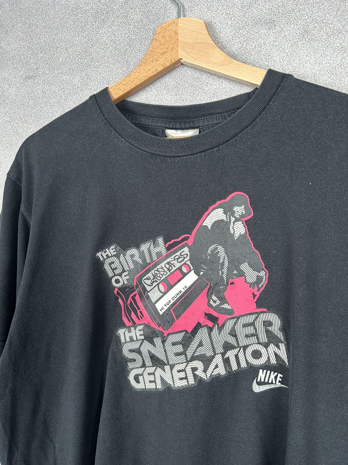 Nike × Vintage Nike The Sneaker Generation Swoosh Retro Rap 90s Y2K Size US M / EU 48-50 / 2 - 3 Thumbnail