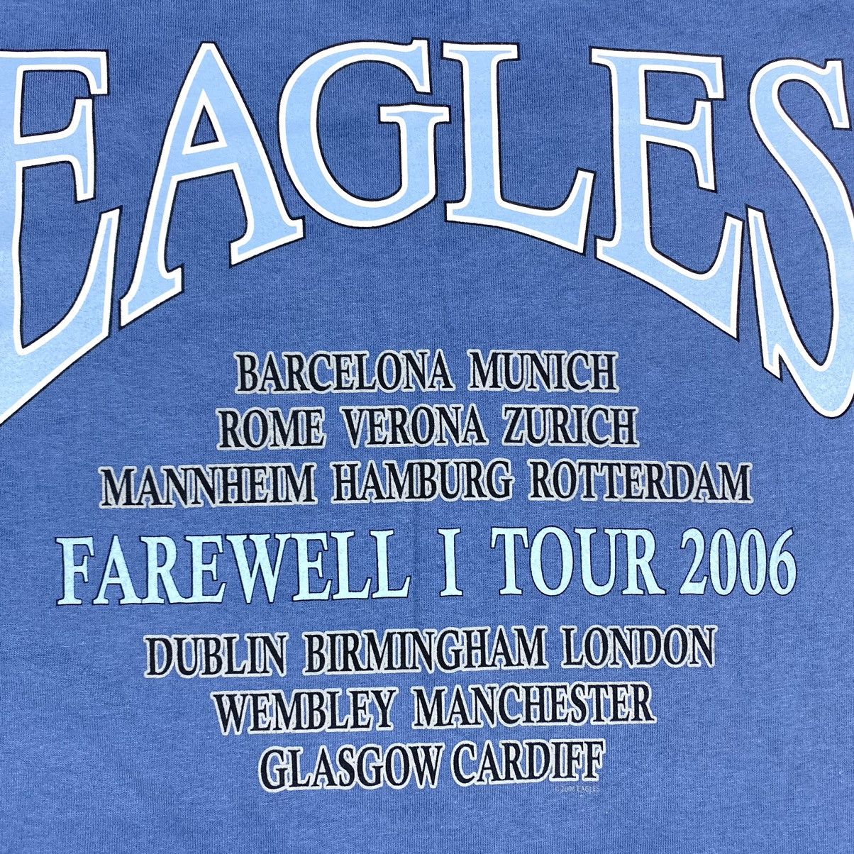Band Tees 2006 The Eagles Vintage Tour T Shirt Band Rock Tee Hype Size US M / EU 48-50 / 2 - 11 Thumbnail