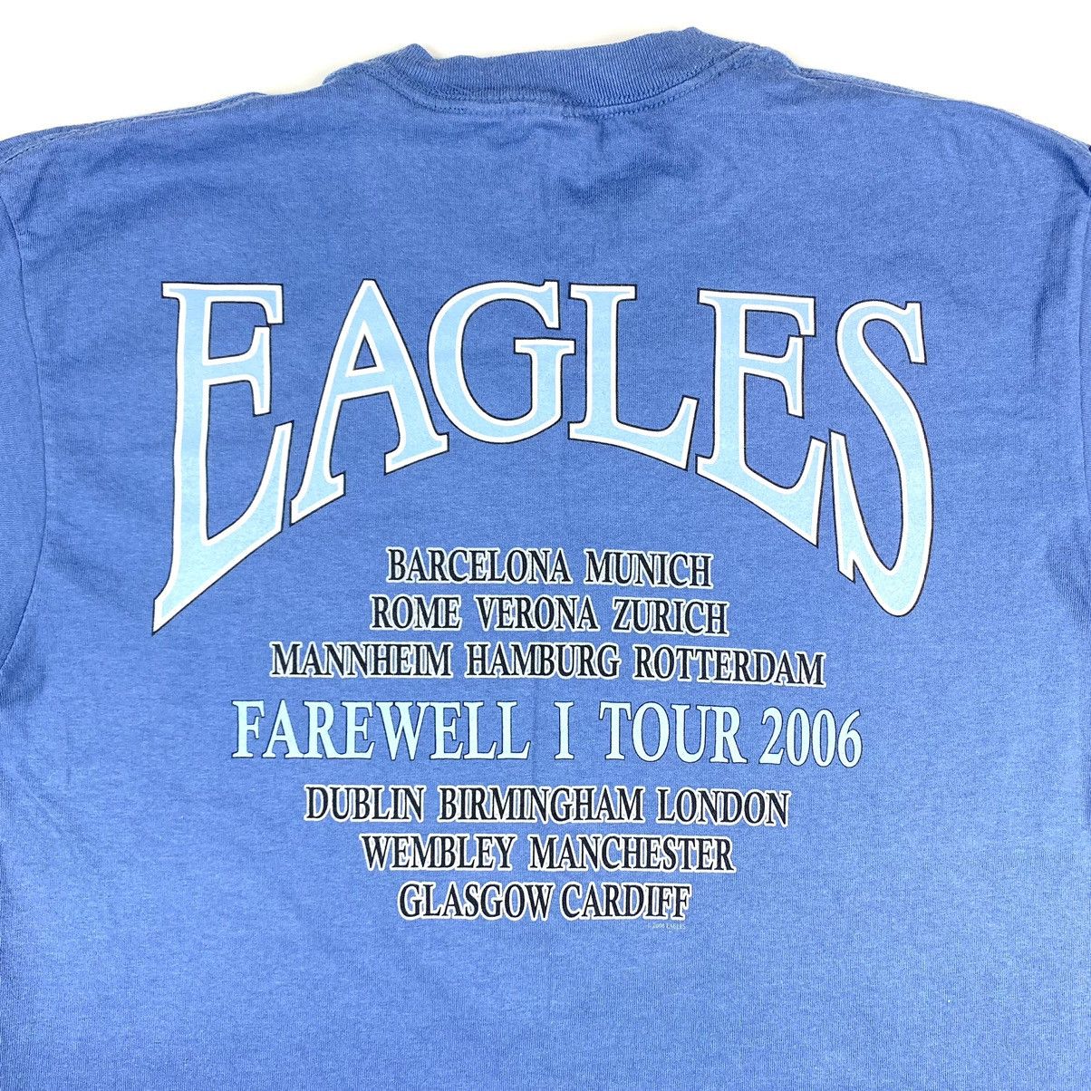 Band Tees 2006 The Eagles Vintage Tour T Shirt Band Rock Tee Hype Size US M / EU 48-50 / 2 - 8 Thumbnail