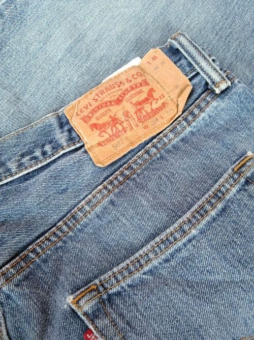 Levi's Vintage Levi's 501 Straight Leg Distressed Jeans 34x30 Size US 34 / EU 50 - 3 Thumbnail